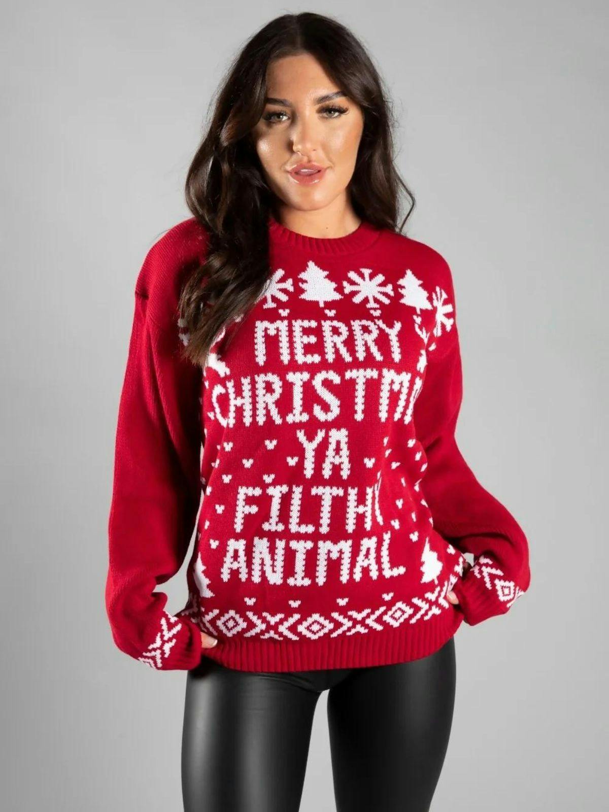 Smart christmas clearance jumpers womens