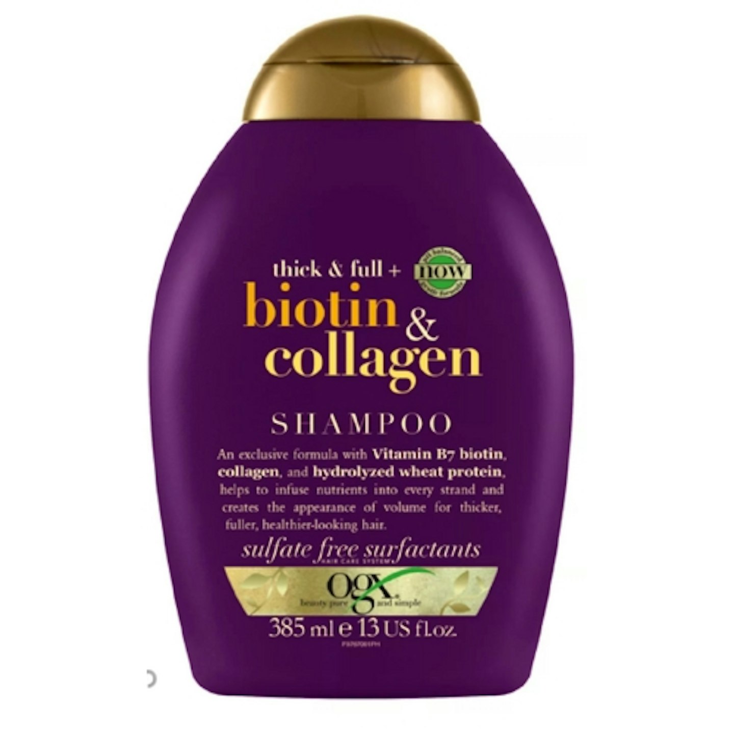 OGX Thick & Full+ Biotin & Collagen pH Balanced Shampoo 385ml