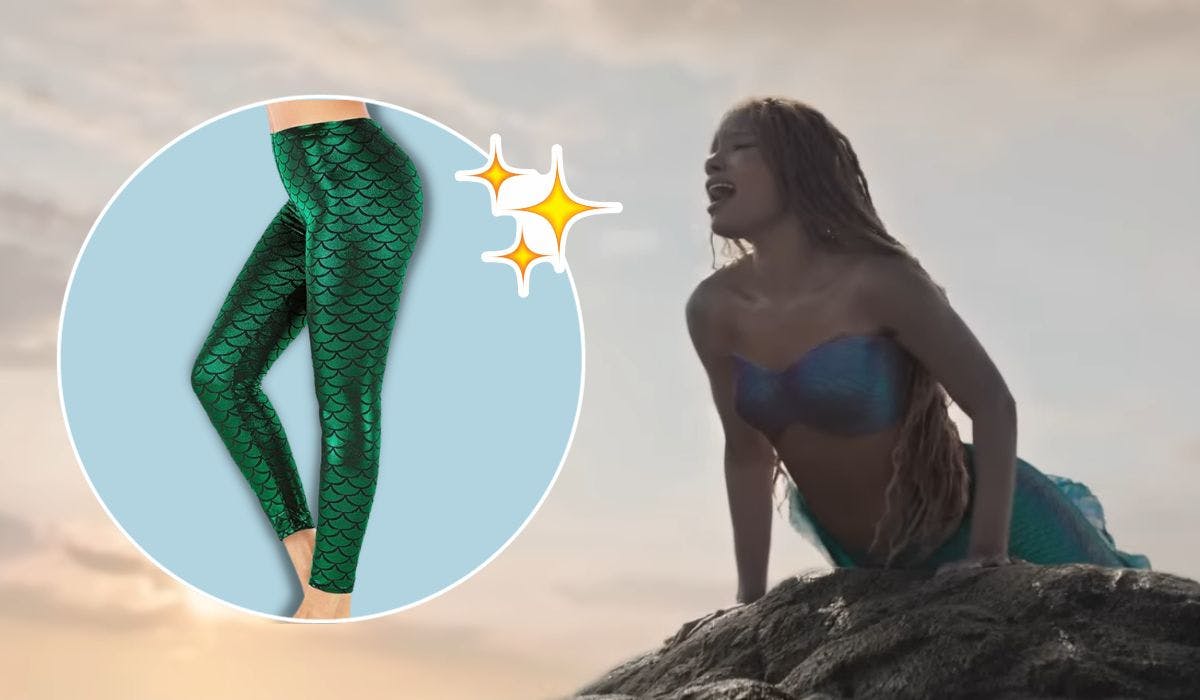 Mermaid clearance workout leggings