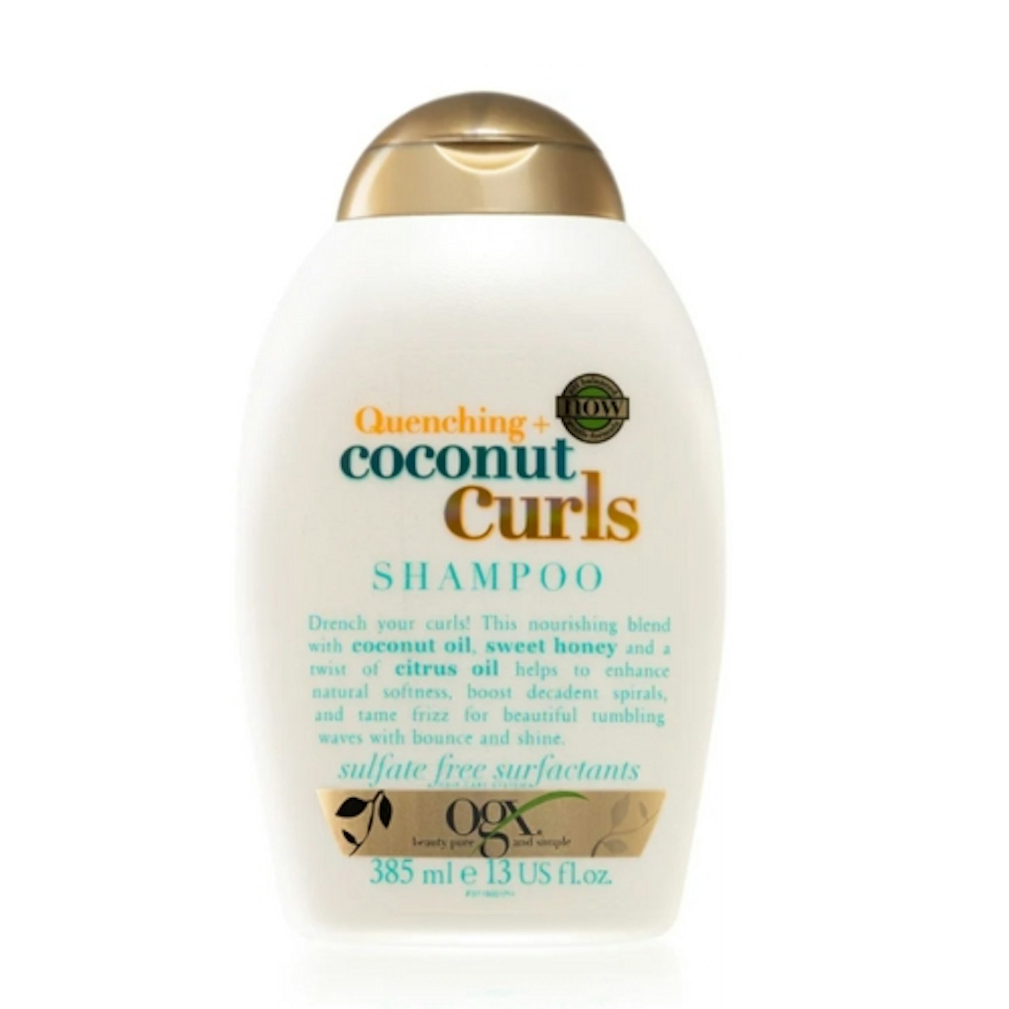 OGX Coconut Curls Shampoo For Wavy and Curly Hair 385ml