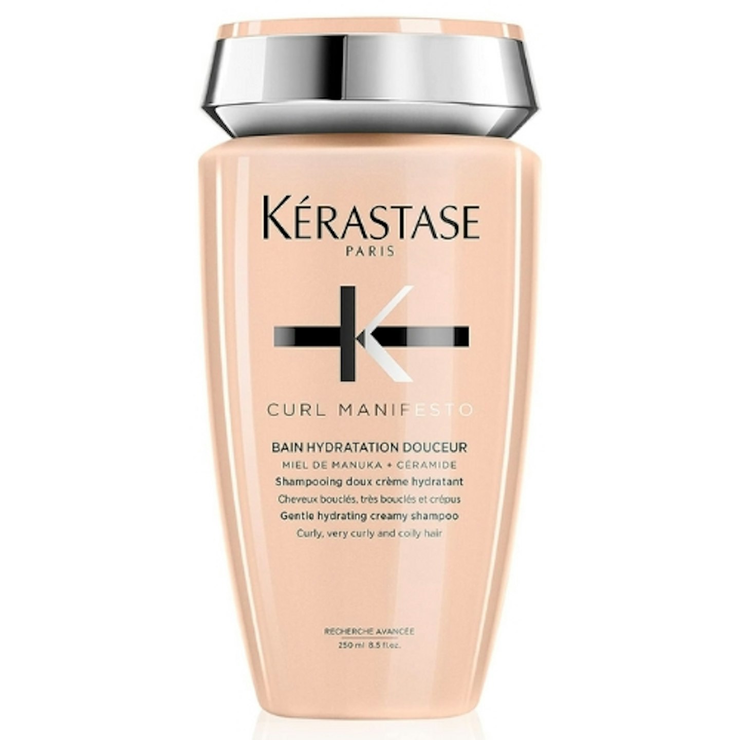 Kérastase Curl Manifesto Shampoo For Curly to Very Curly and Coily Hair With Manuka Honey and Ceramide 250ml