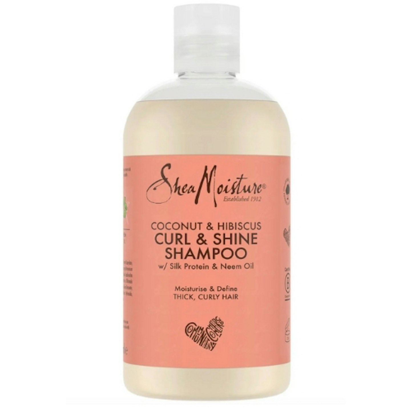 Shea Moisture Coconut & Hibiscus Curl & Shine Shampoo 379ml