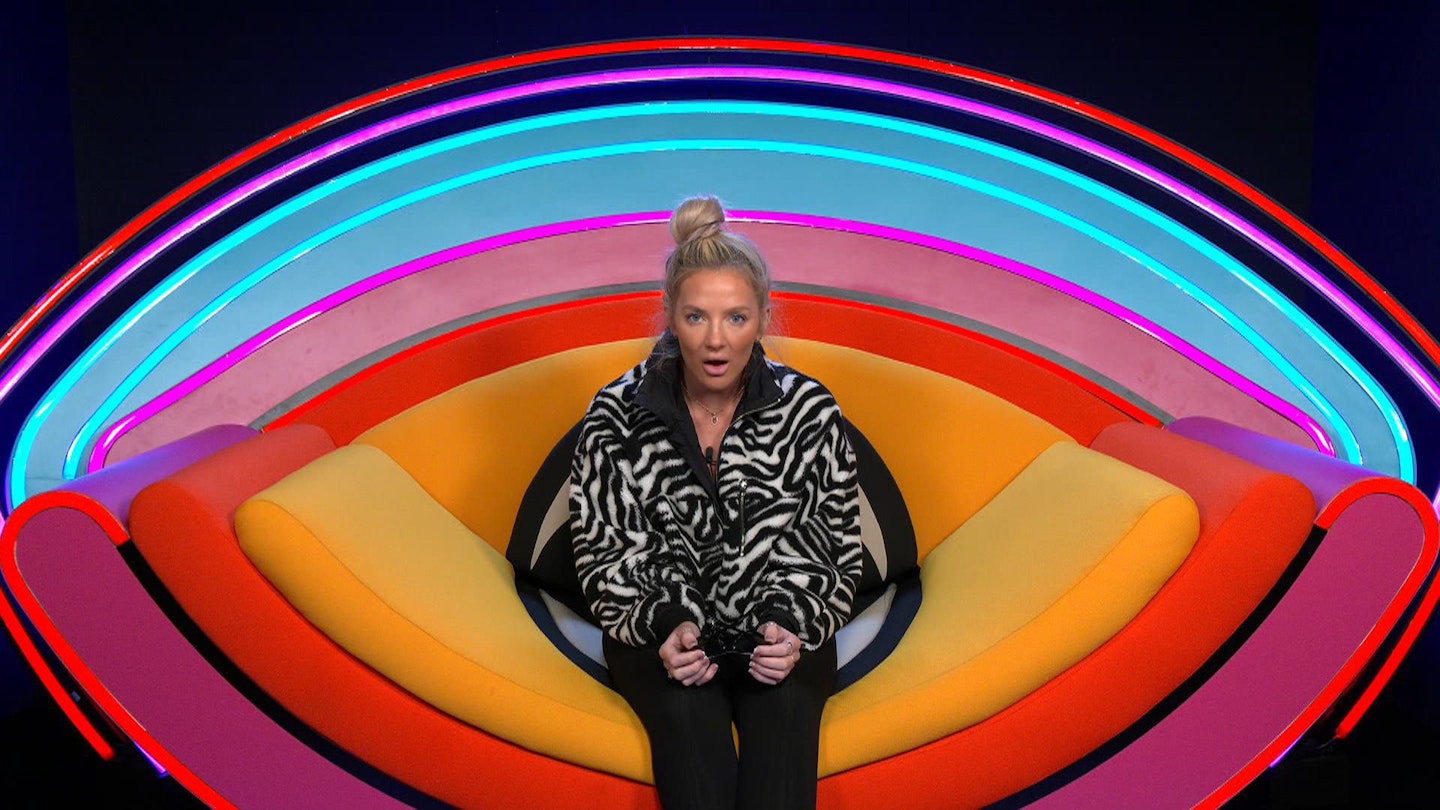 Chanelle Bowen in the Big Brother diary room