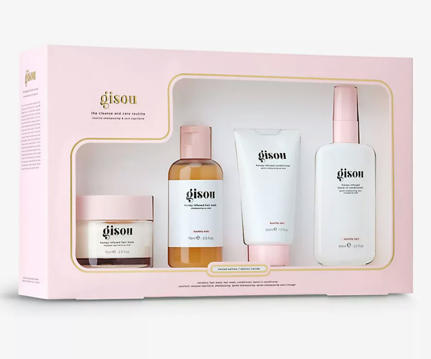 The Cleanse And Care Routine Honey-infused Set