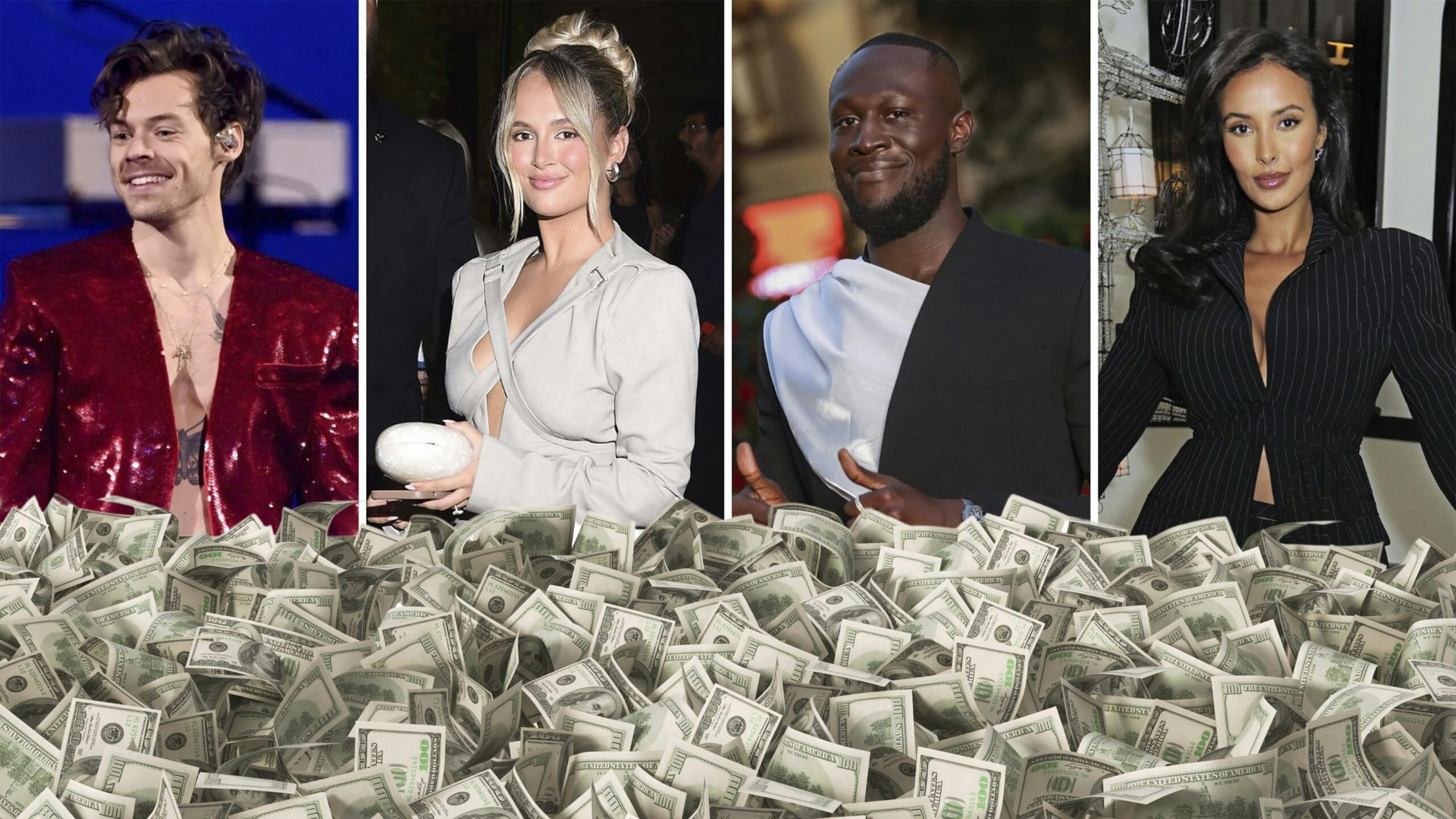 heat's rich list 2023: from Stormzy to Harry Styles