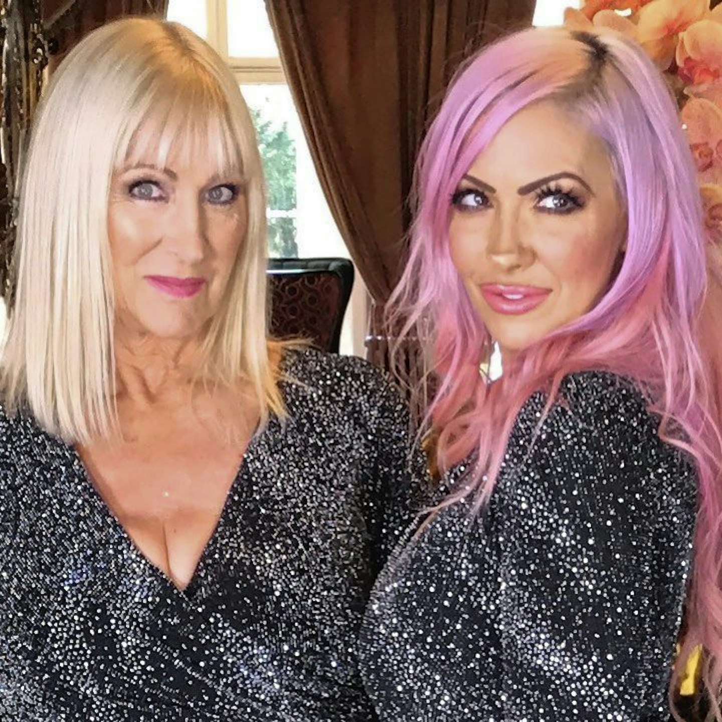 Jodie Marsh and her mum