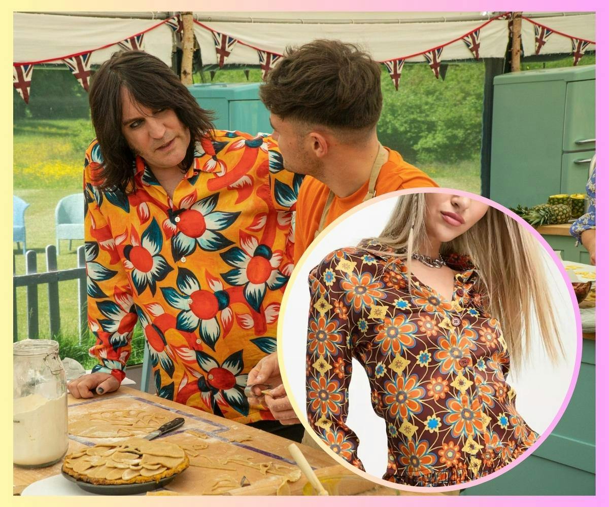 Great British Bake Off 2023: Shop Noel Fielding's Shirts | heatworld