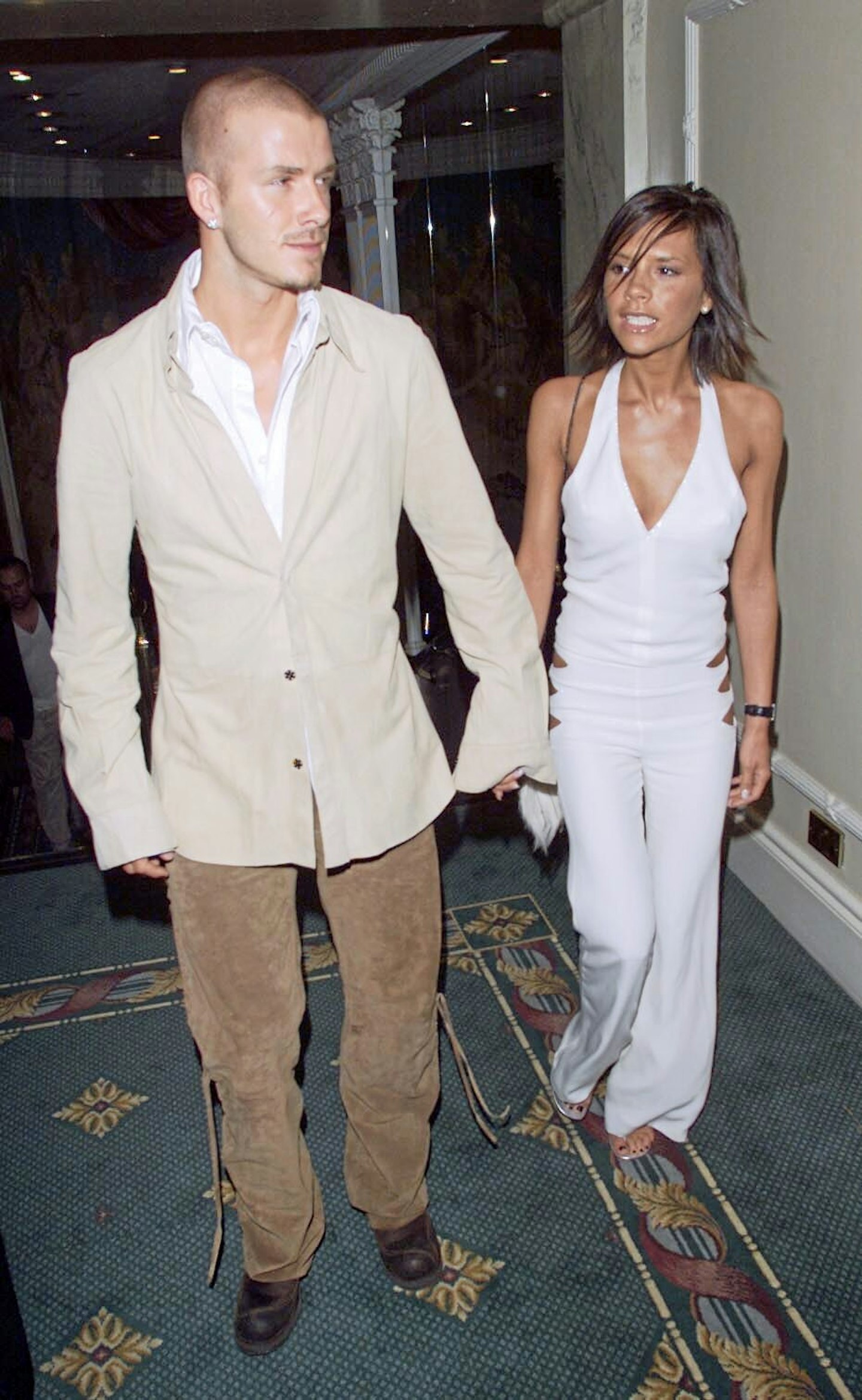 victoria david beckham 2001