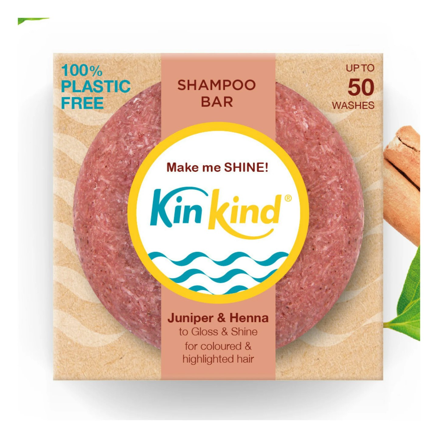 KinKind Make me SHINE! Shampoo Bar For Highlights & Coloured Hair