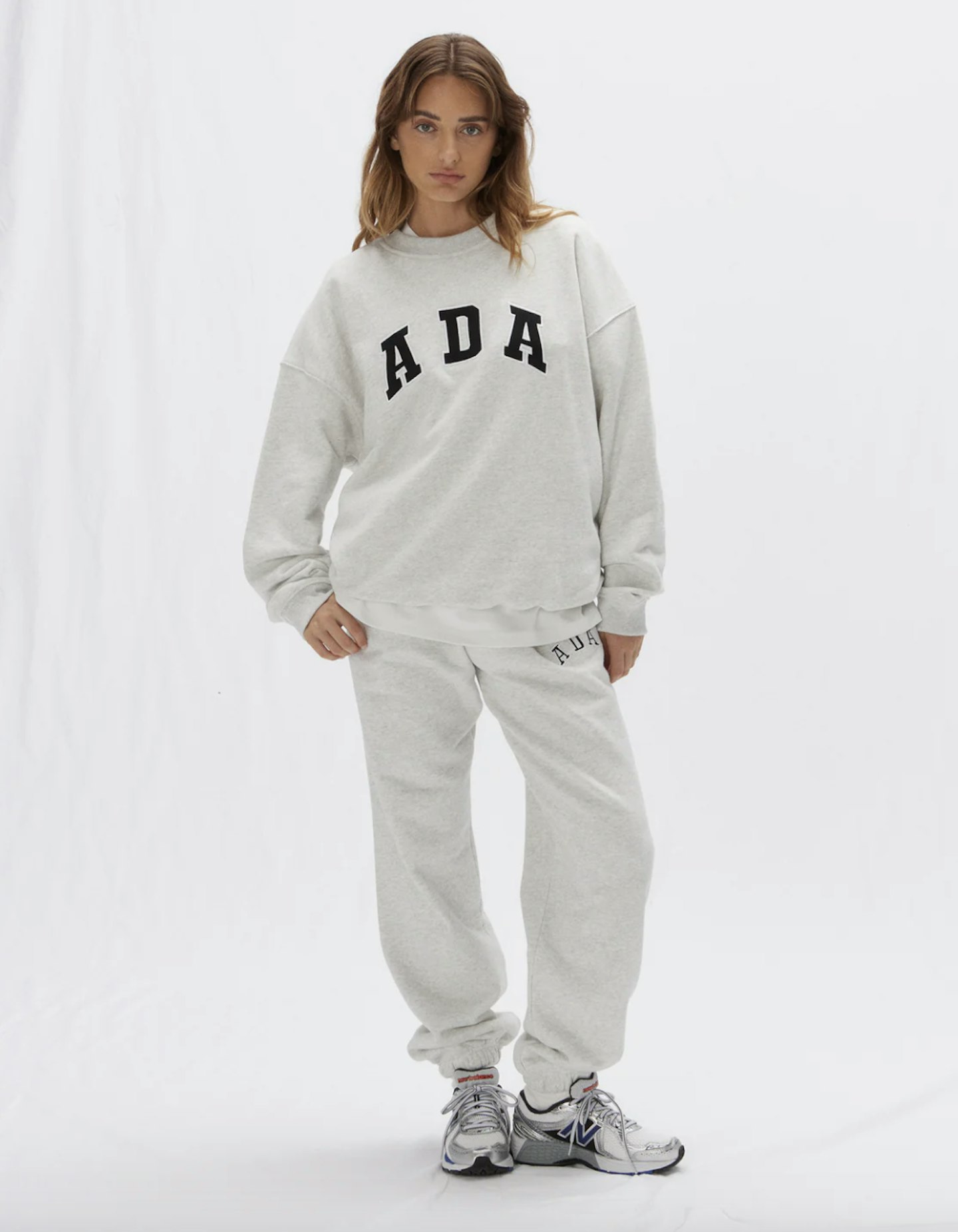 ADA Sweatpants - Light Grey Melange