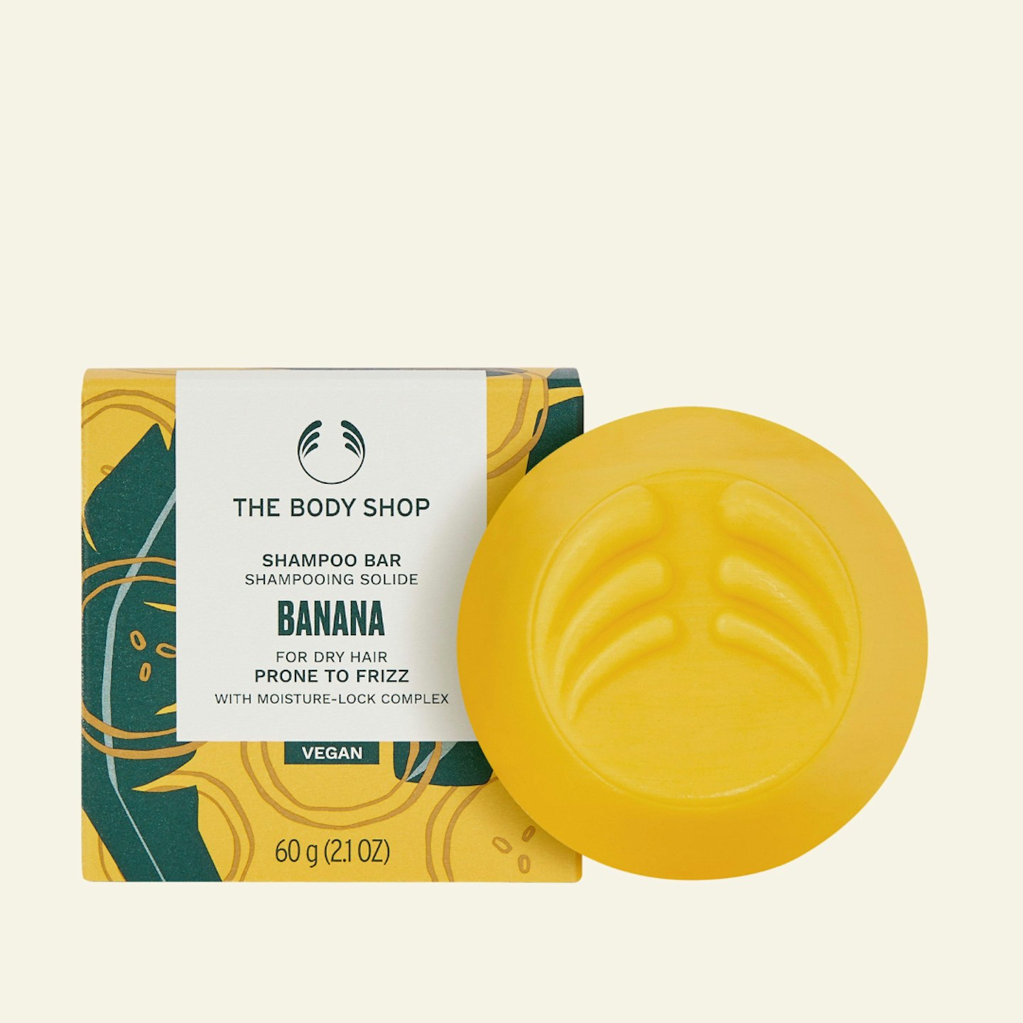 The Body Shop Banana Truly Nourishing Shampoo Bar
