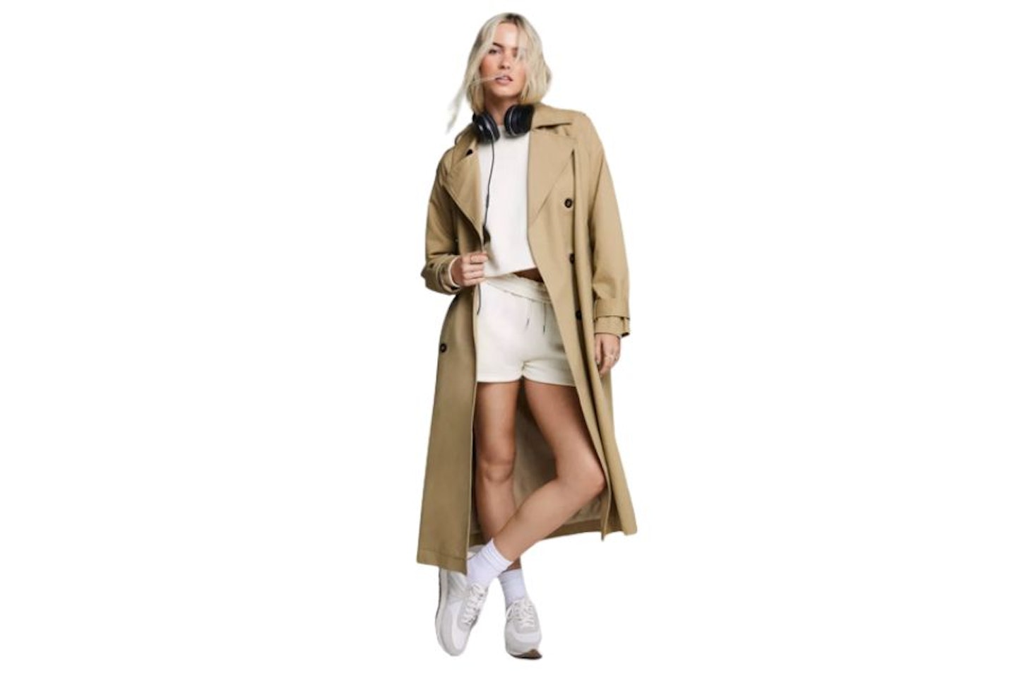 Nastygal Essentials Trench Coat - best Black Friday Coats Sale 2023