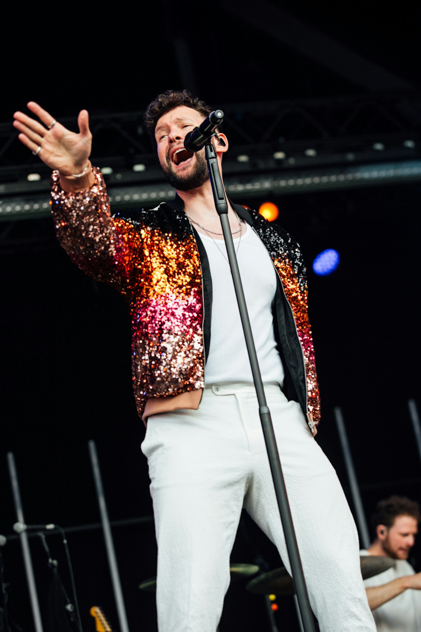 Calum Scott performing at Bristol Sounds 2023