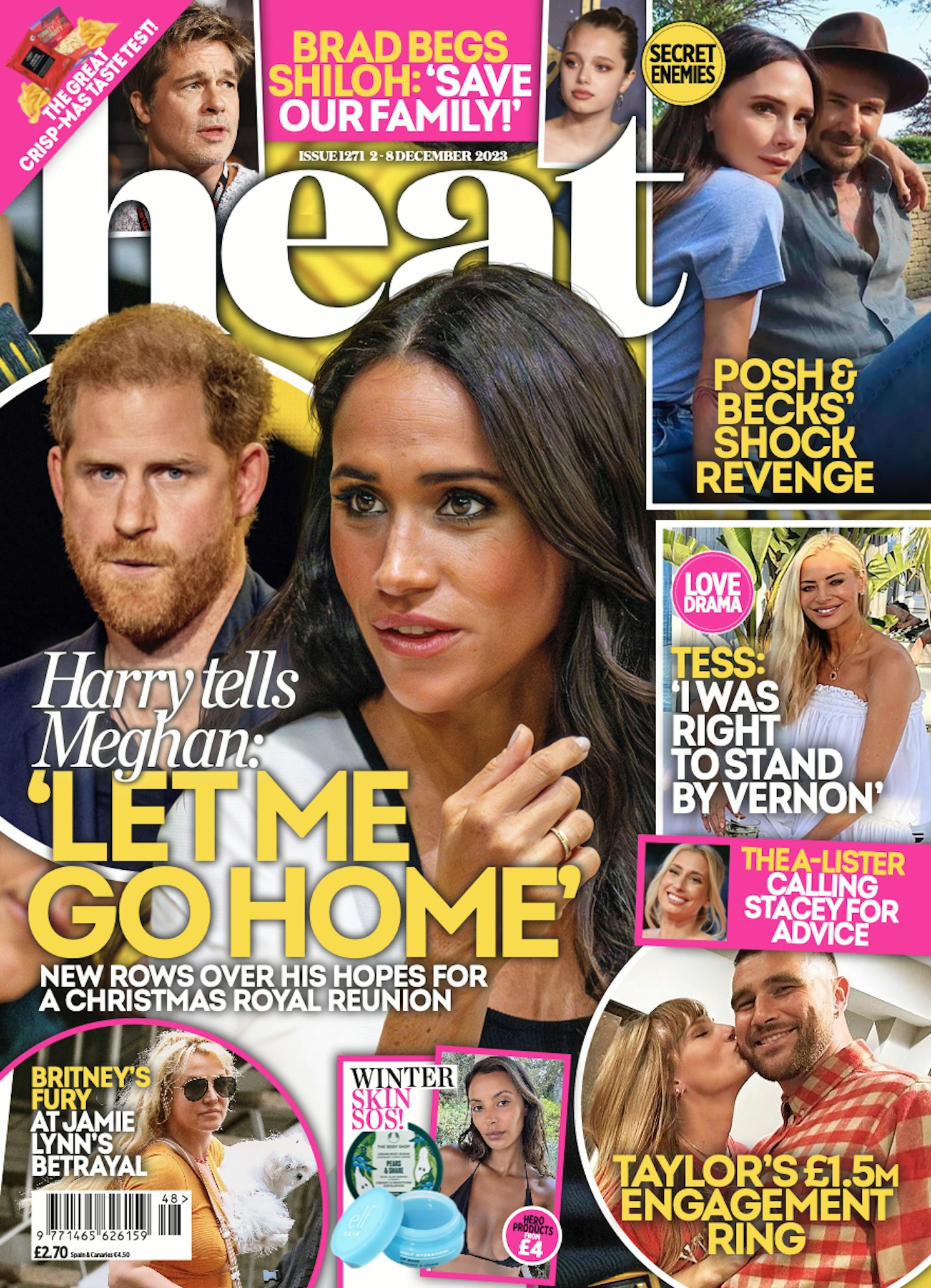 heat magazine cover