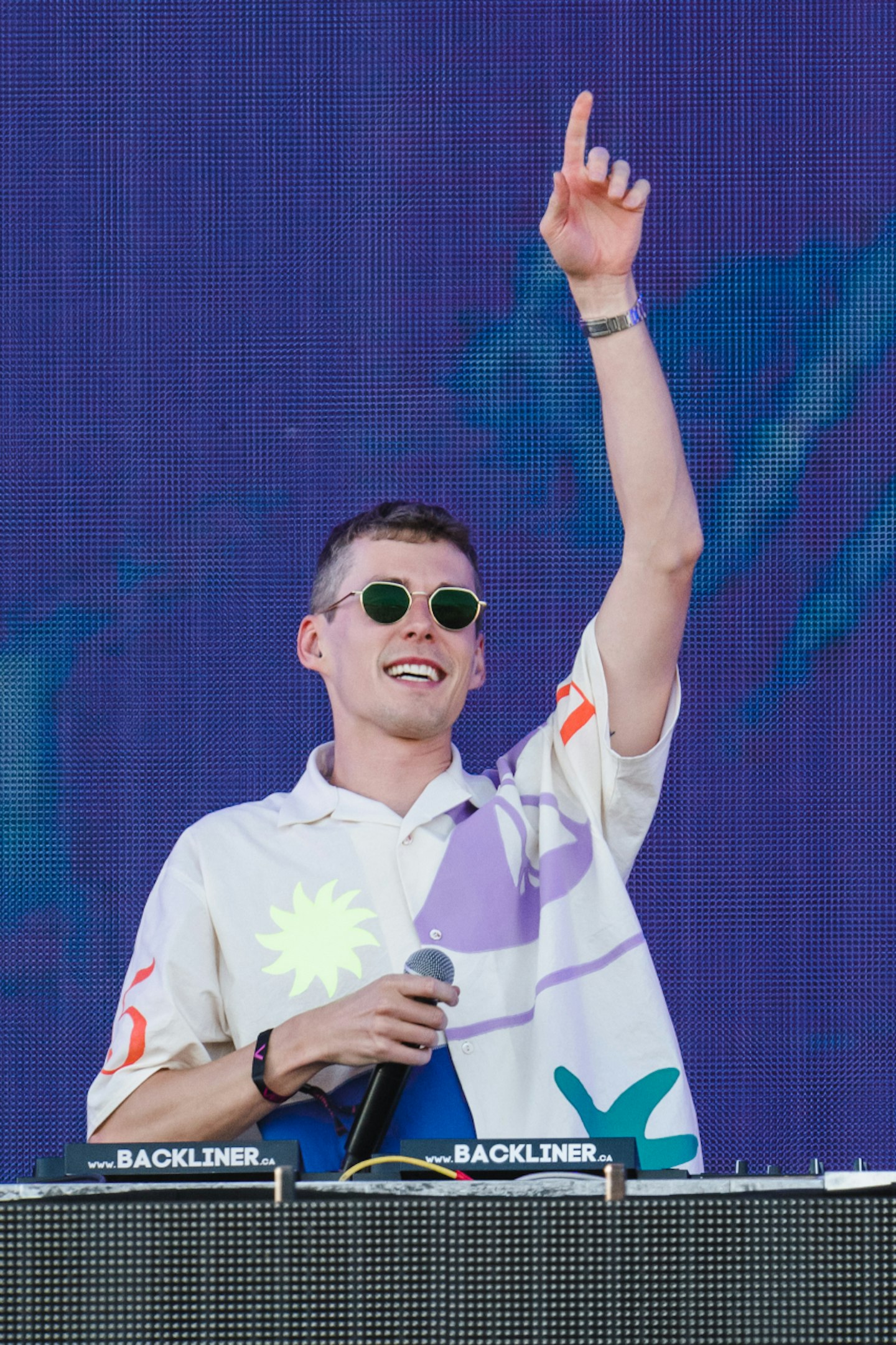 Lost Frequencies performing at the 2023 Veld Music Festival