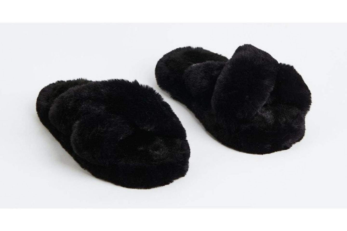 H&M Fluffy Slippers