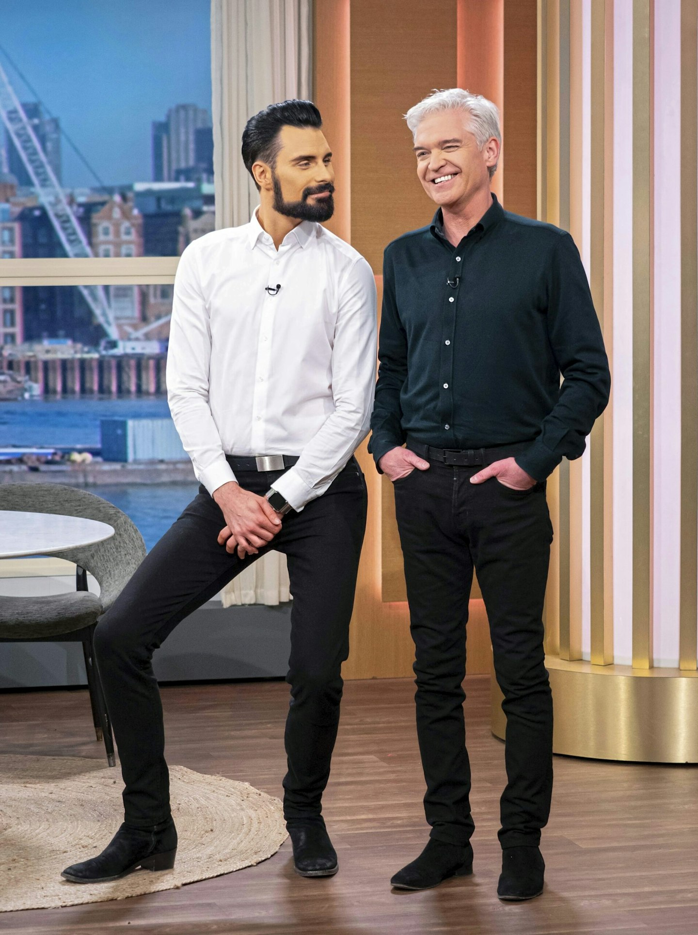 rylan and phillip schofield presenting this morning