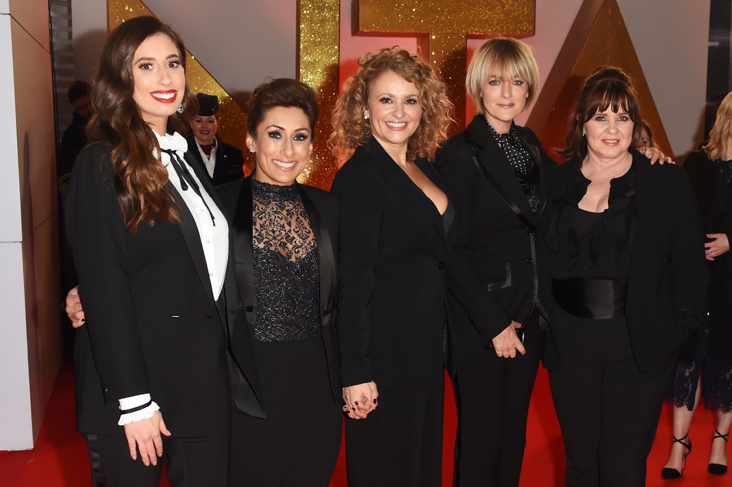 Stacey Solomon, Saira Khan, Nadia Sawalha, Jane Moore and Coleen Nolan