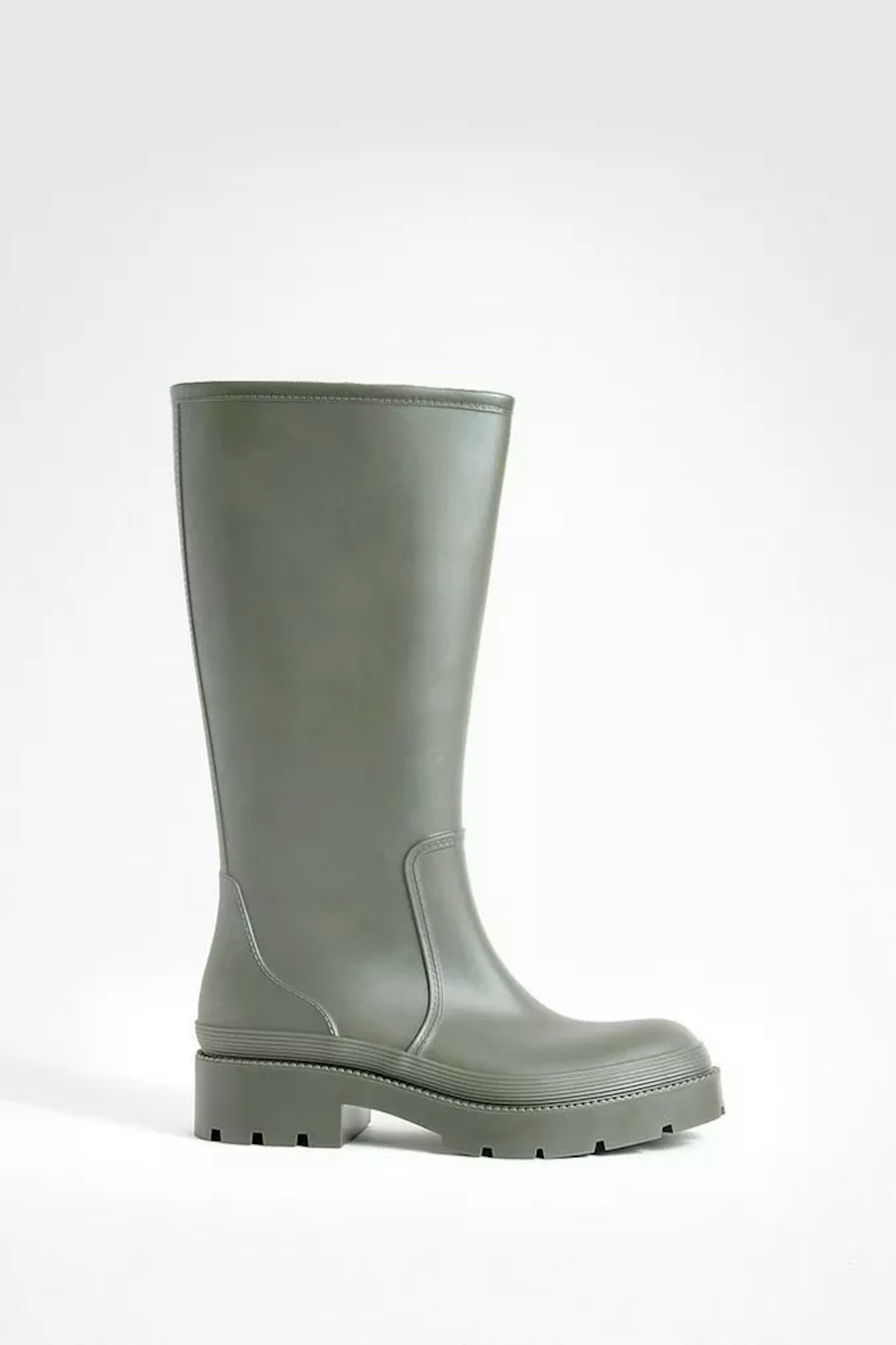 Boohoo Knee High Welly Boots