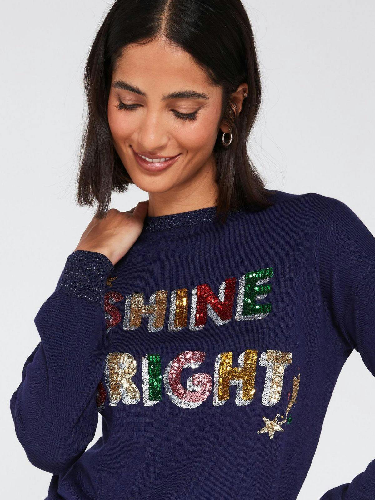 Swipe sequin sales christmas jumper