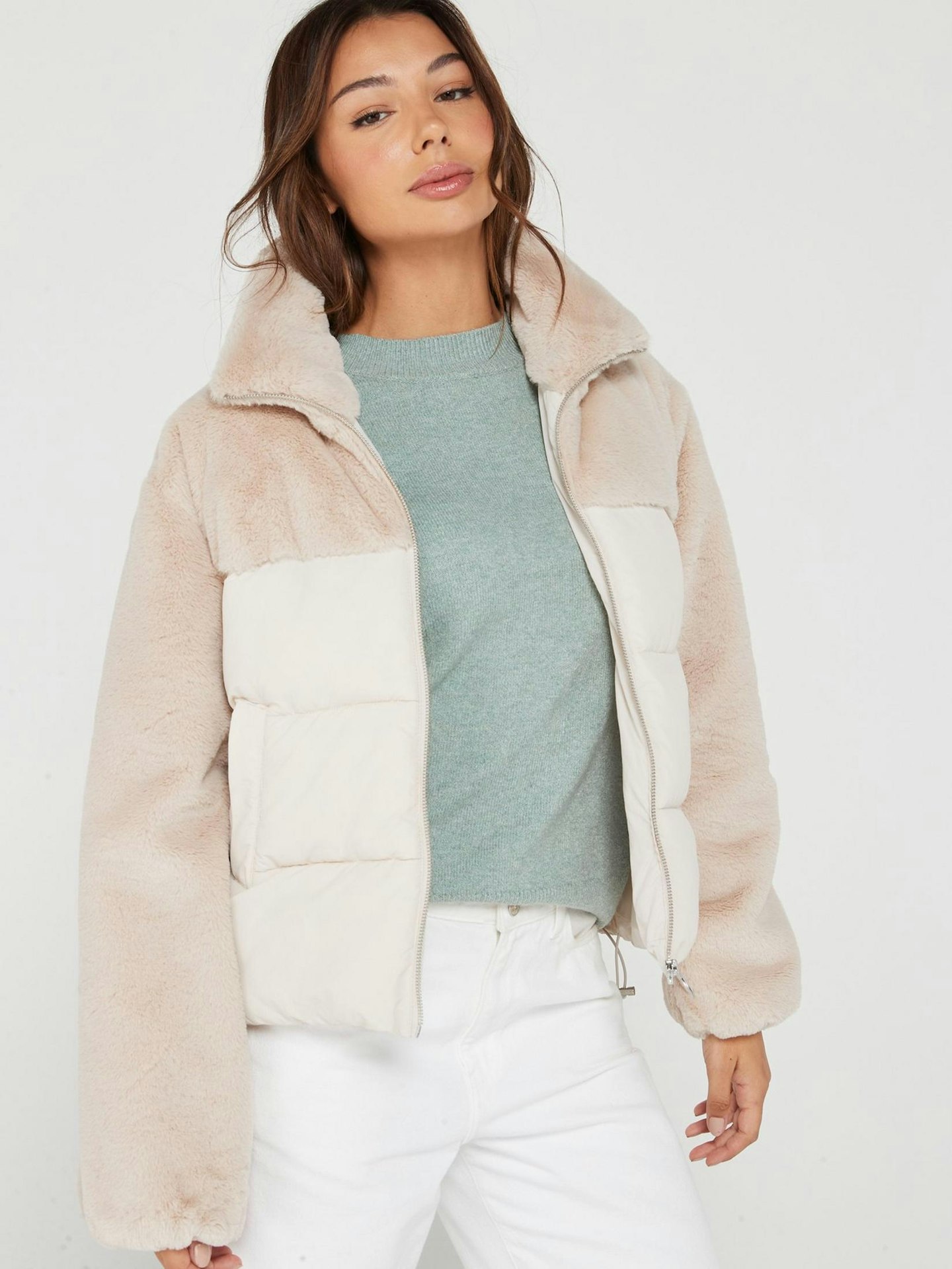 Only Teddy Puffer Coat