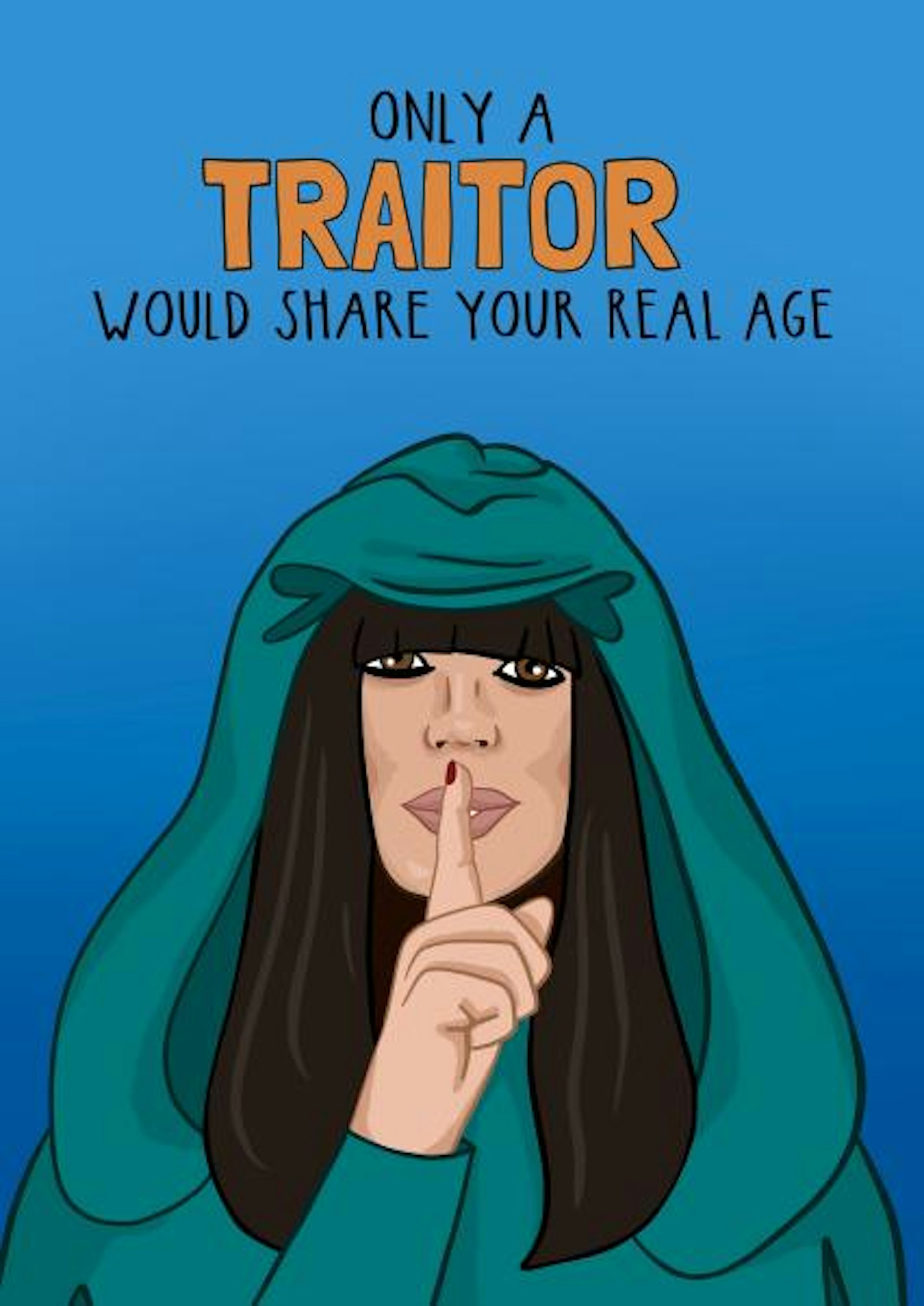 Thortful The Traitors Birthday Card