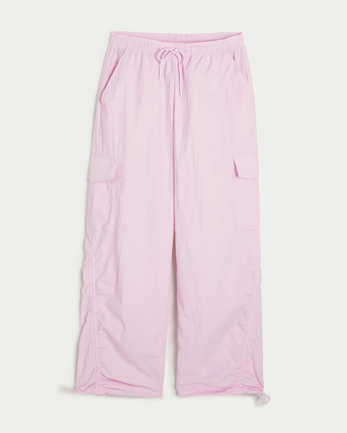 Hollister pink adjustable cargo pants