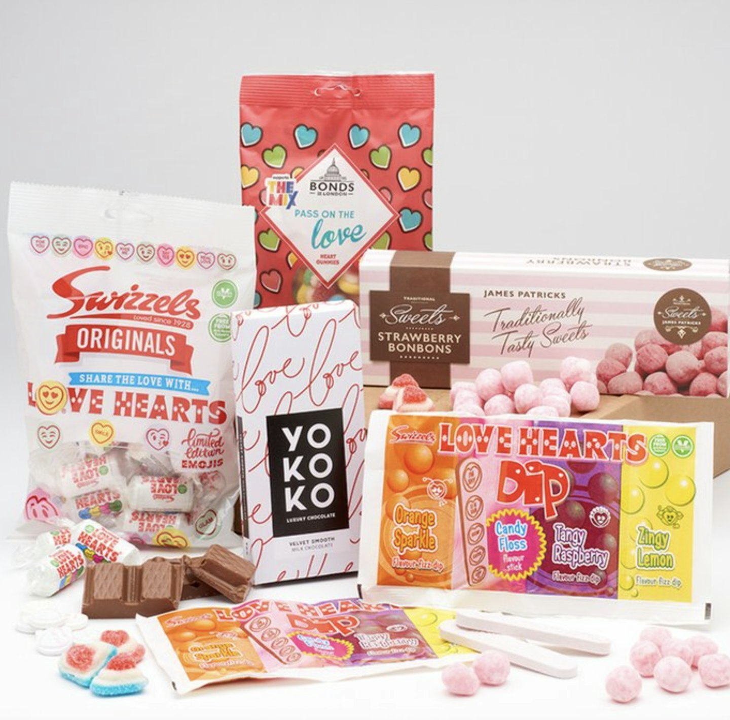 Swizzels Love Hearts Sweet Hamper