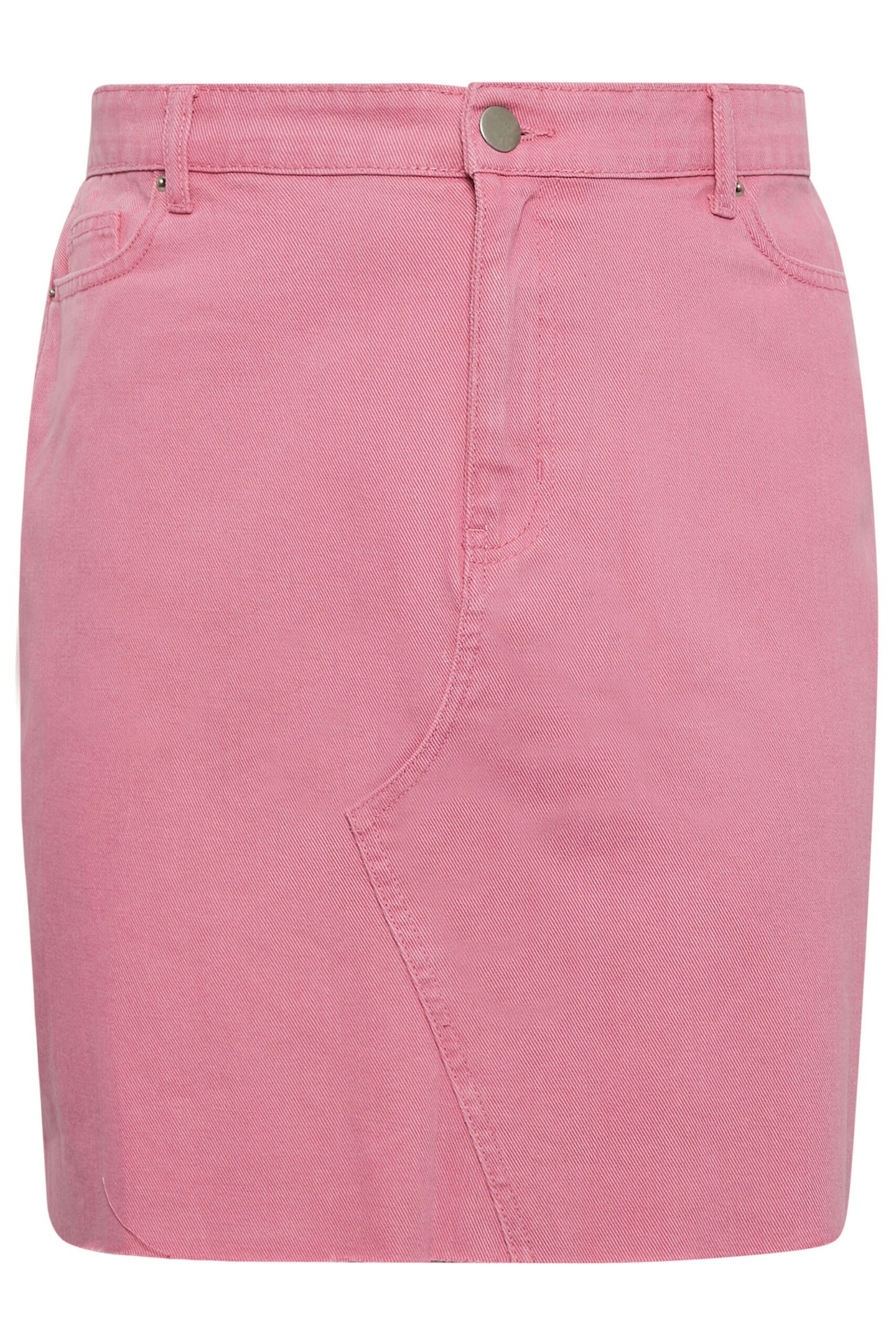 Yours pink denim skirt