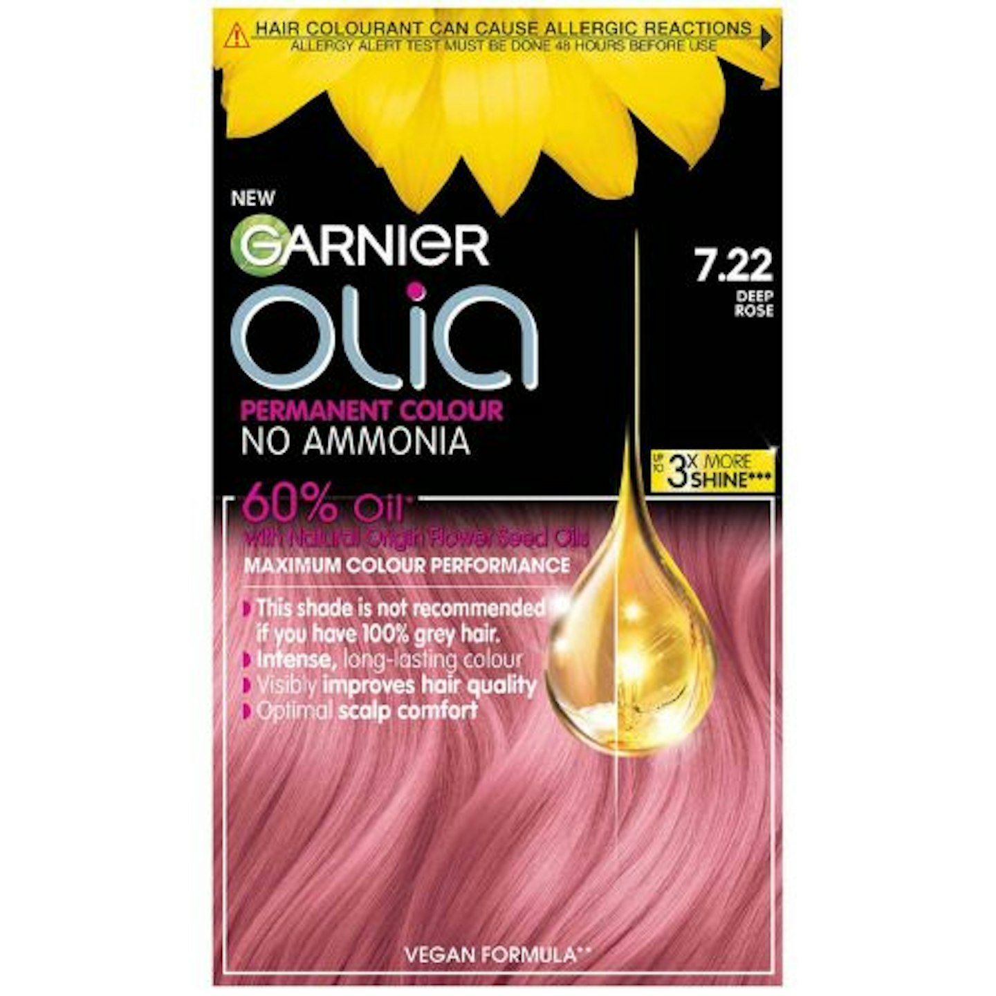 Garnier Olia Rose Gold Hair Dye Permanent