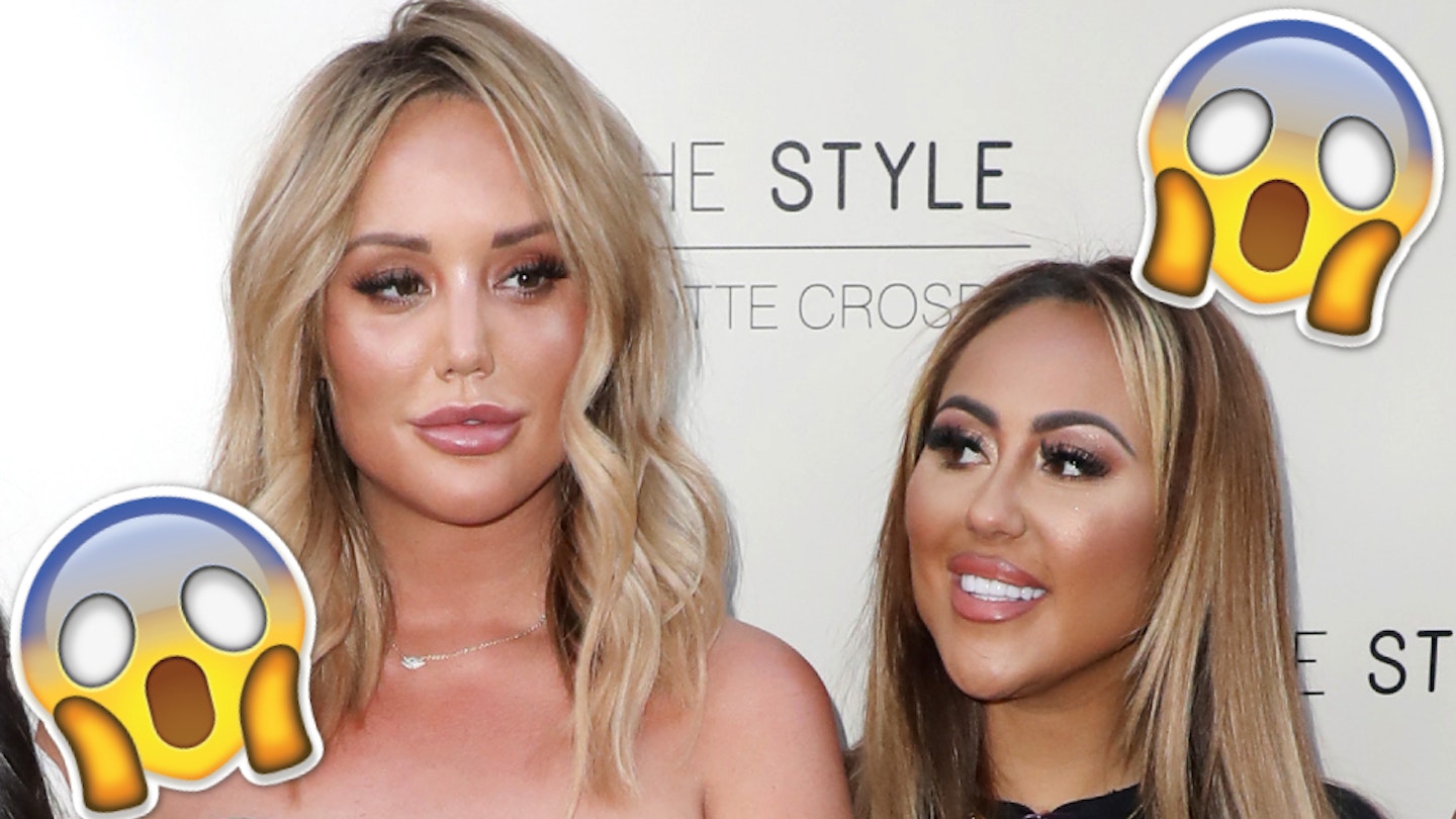 Charlotte Crosby and Sophie Kasaei