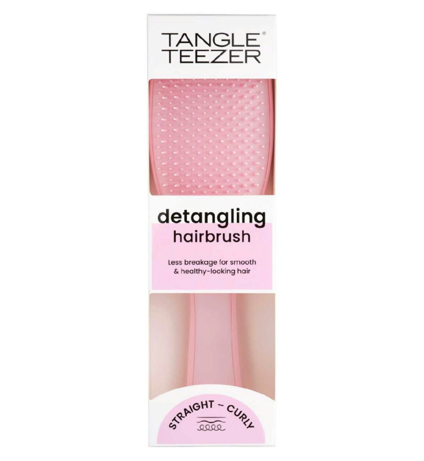 Tangle Teezer The Wet Detangler Hairbrush Millennial Pink