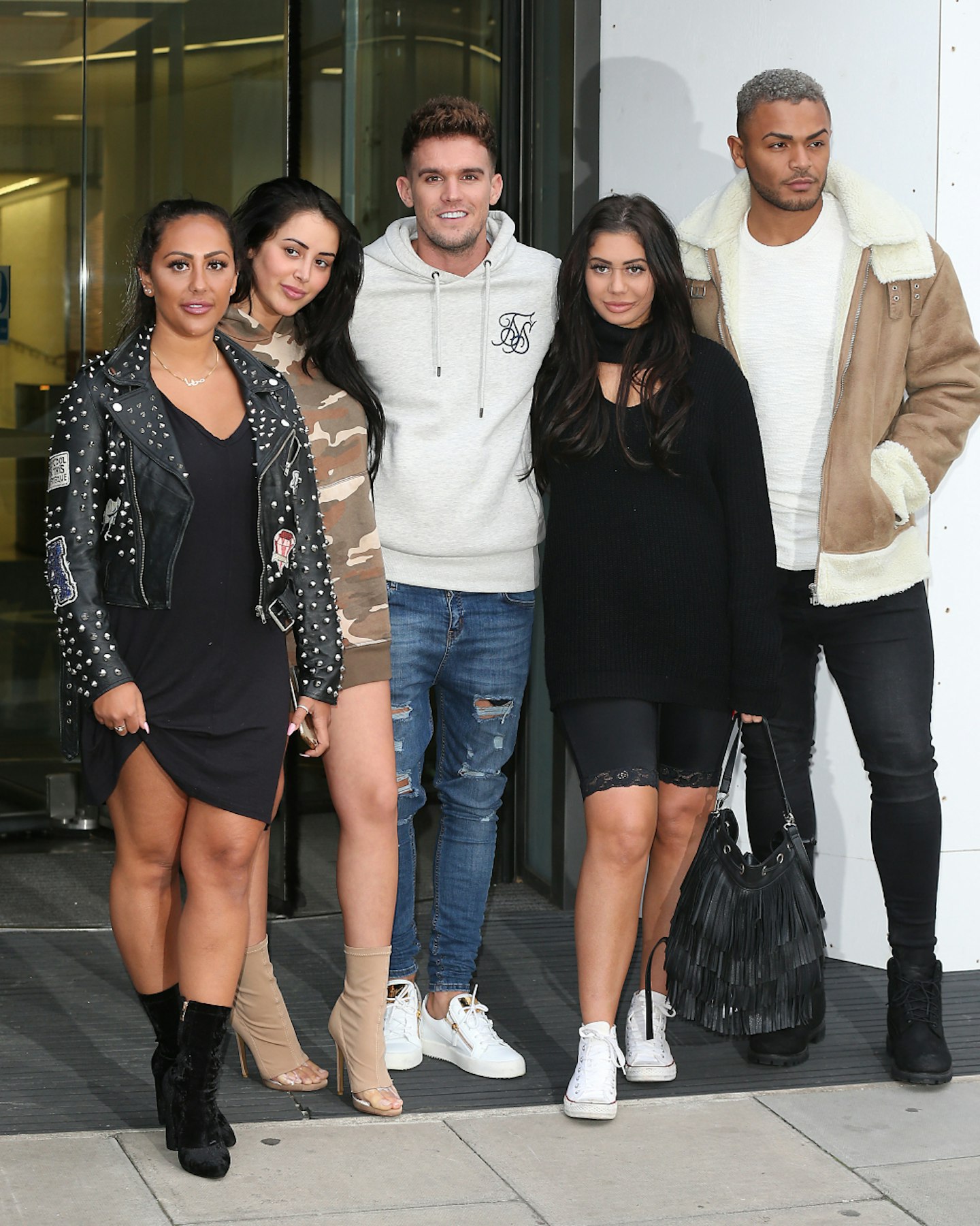 Sophie Kasaei, Marnie Simpson, Gary Beadle, Chloe Ferry and Nathan Henry