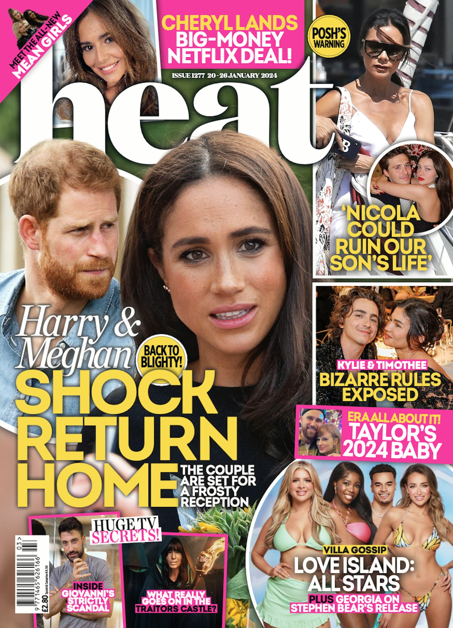 heat magazine cover