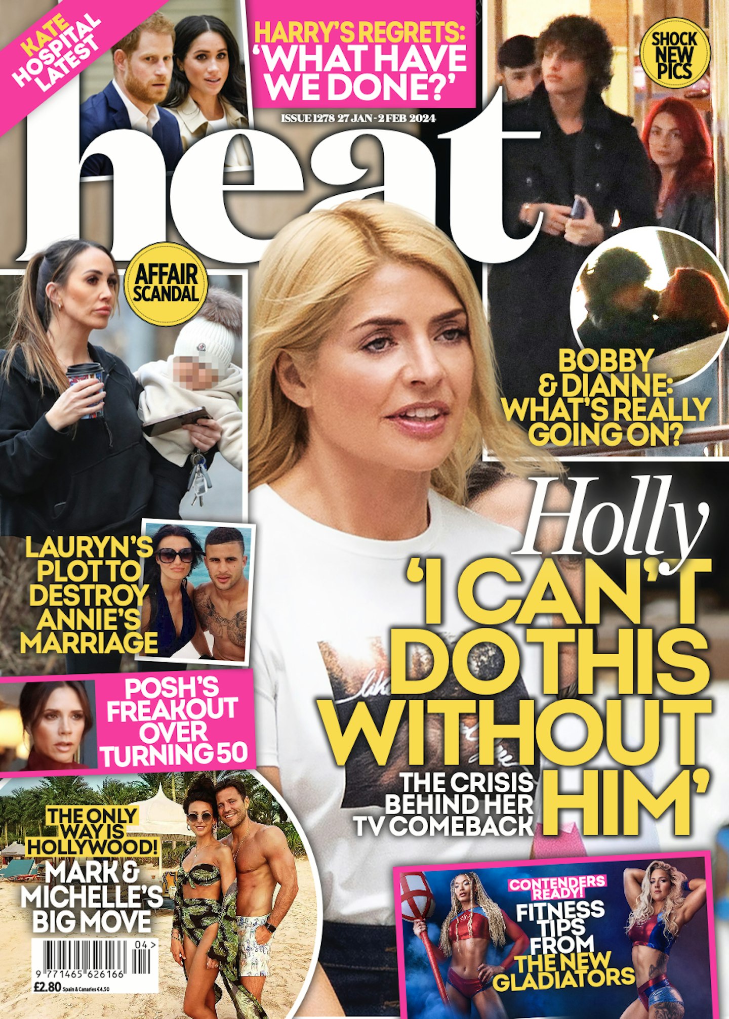 heat magazine cover