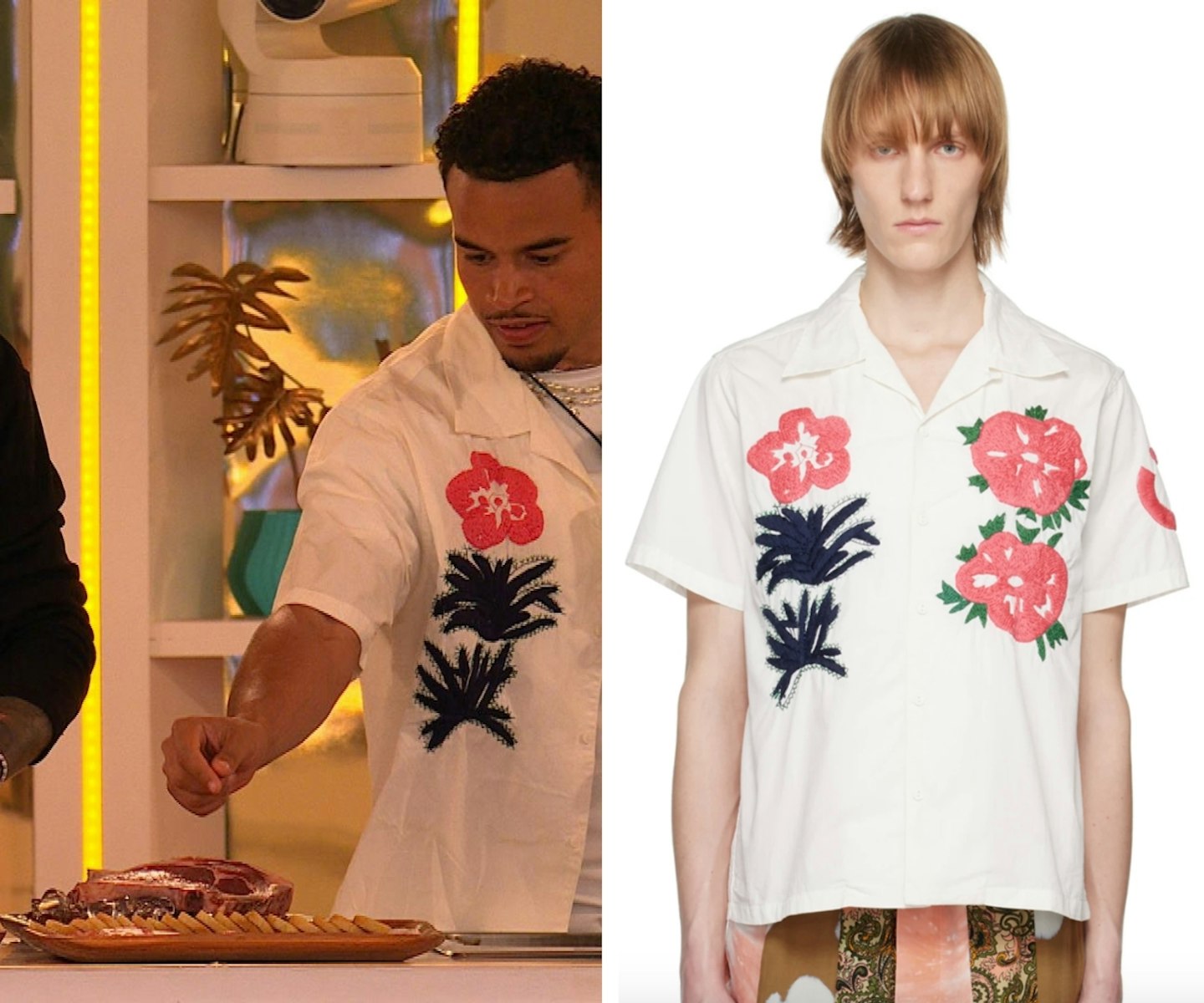 Toby's Flower Applique Shirt
