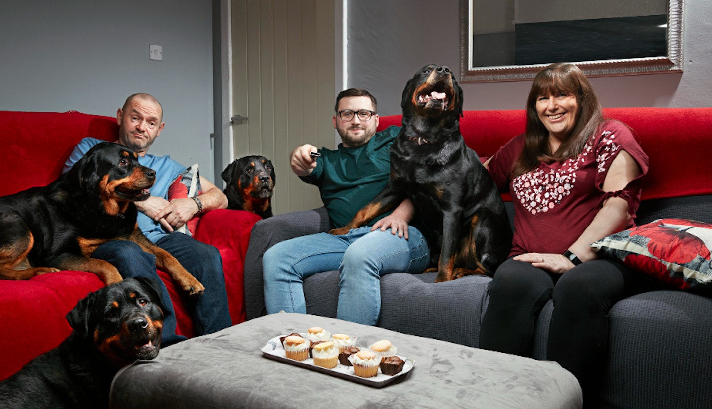 The Malone family on Gogglebox