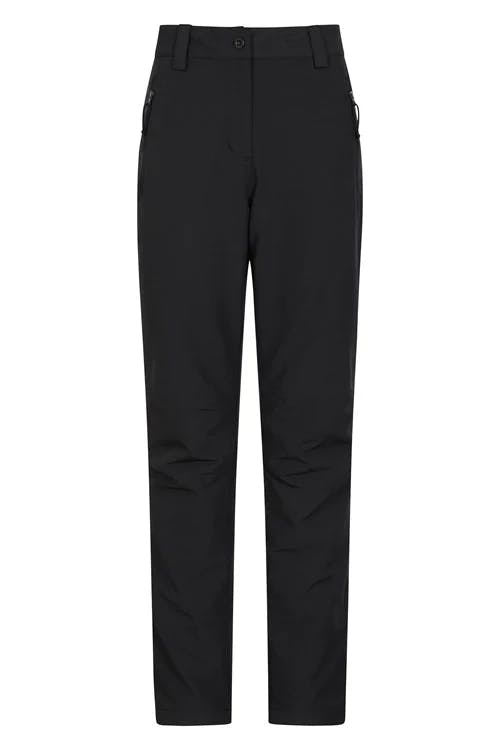 Faux Leather Fleece Lined Trousers - Style Limits