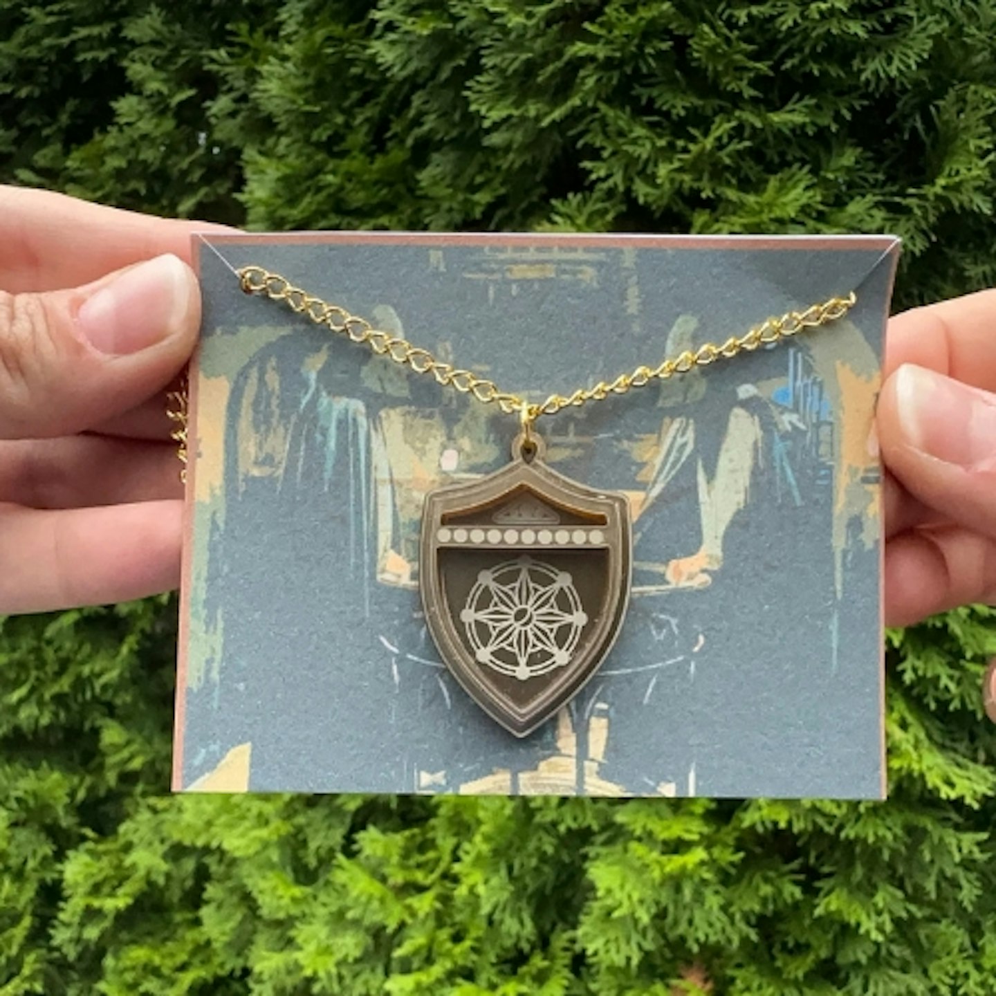 Etsy The Traitors Shield Small Pendant Necklace