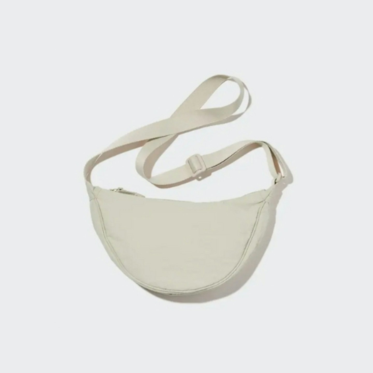 Uniqlo Round Mini Shoulder Bag in Natural