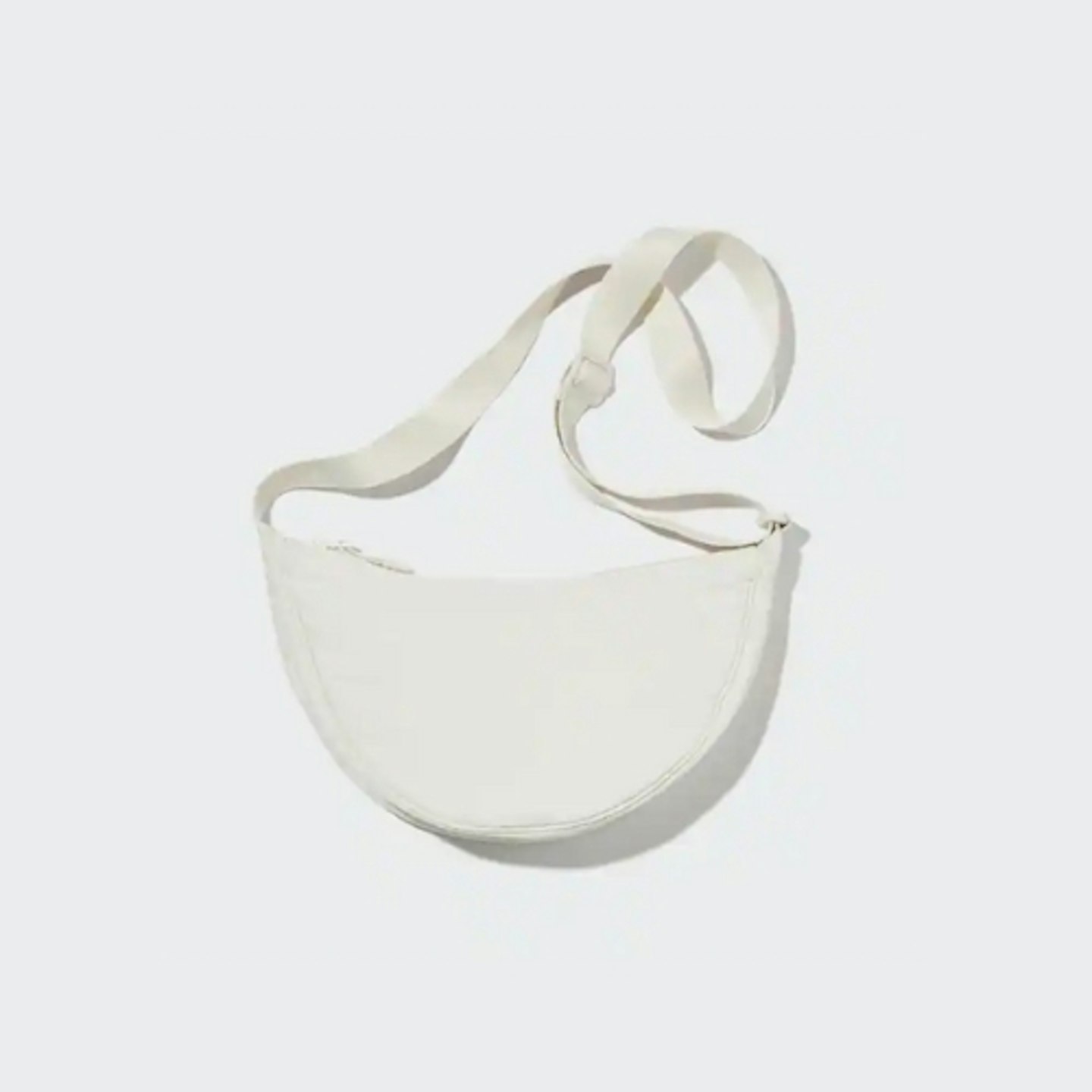 Uniqlo Round Mini Shoulder Bag in Off White