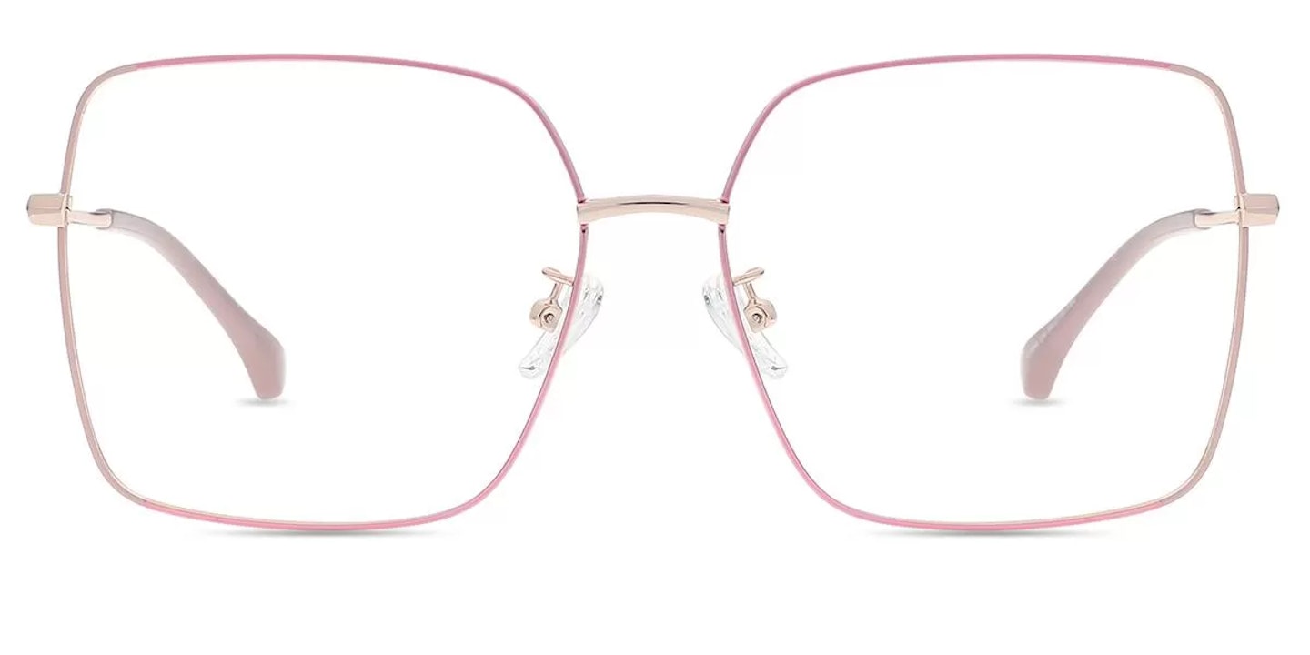 Firmoo Rose Gold Glasses