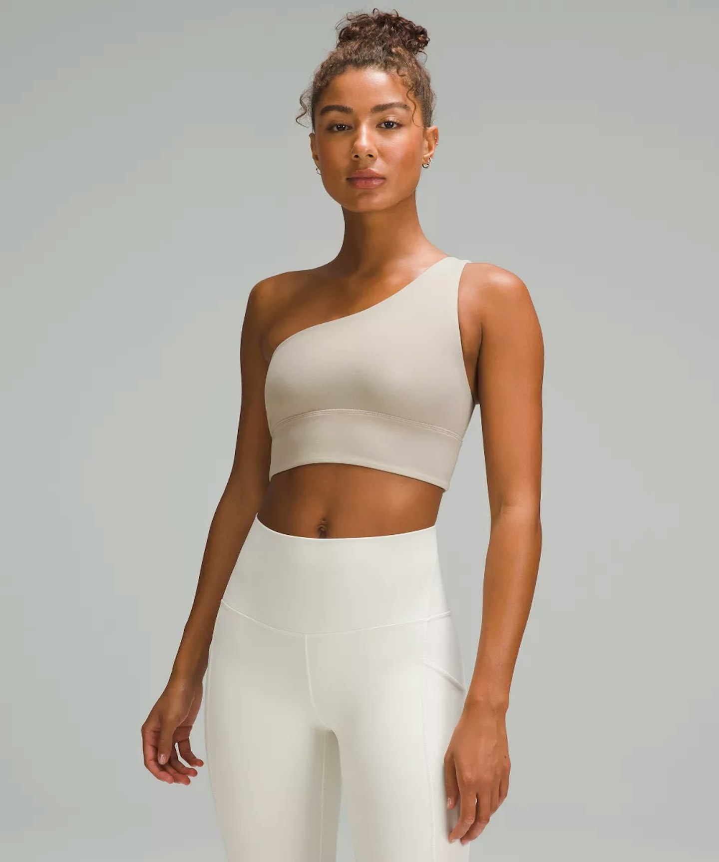 lululemon align asymmetrical bra in riverstone