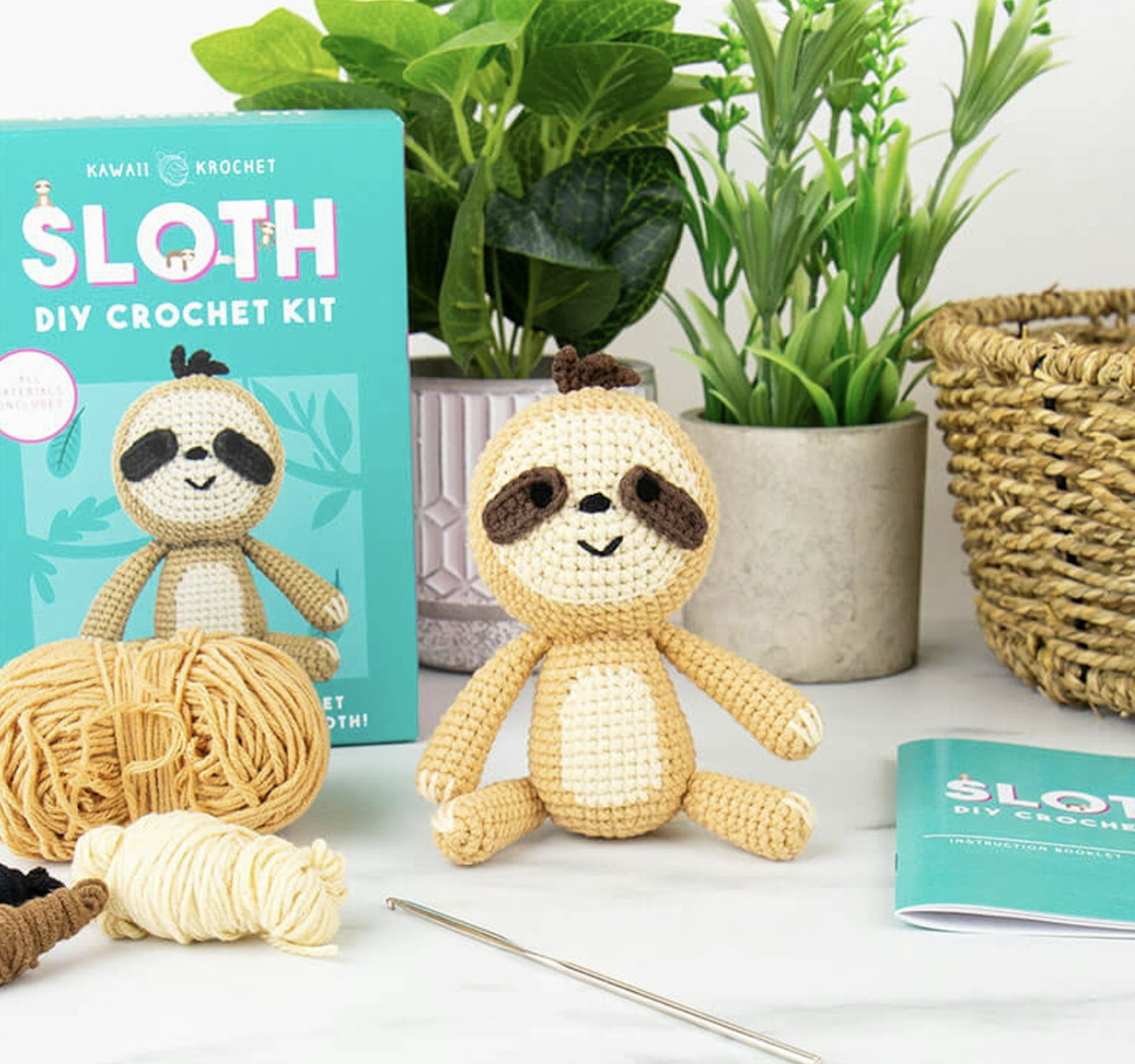 Sloth DIY Crochet Kit