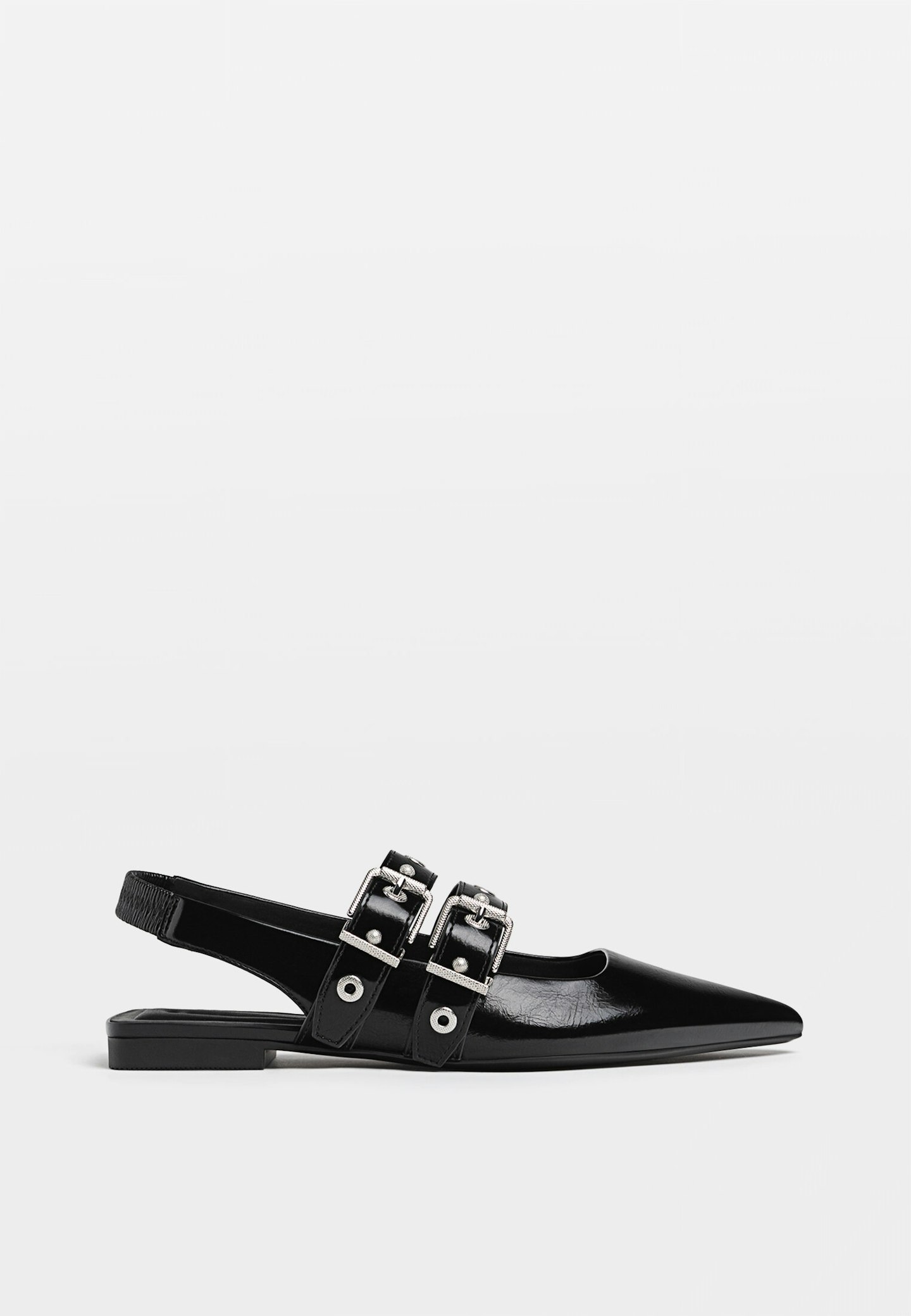 Stradivarius Flat Shoes With Buckle