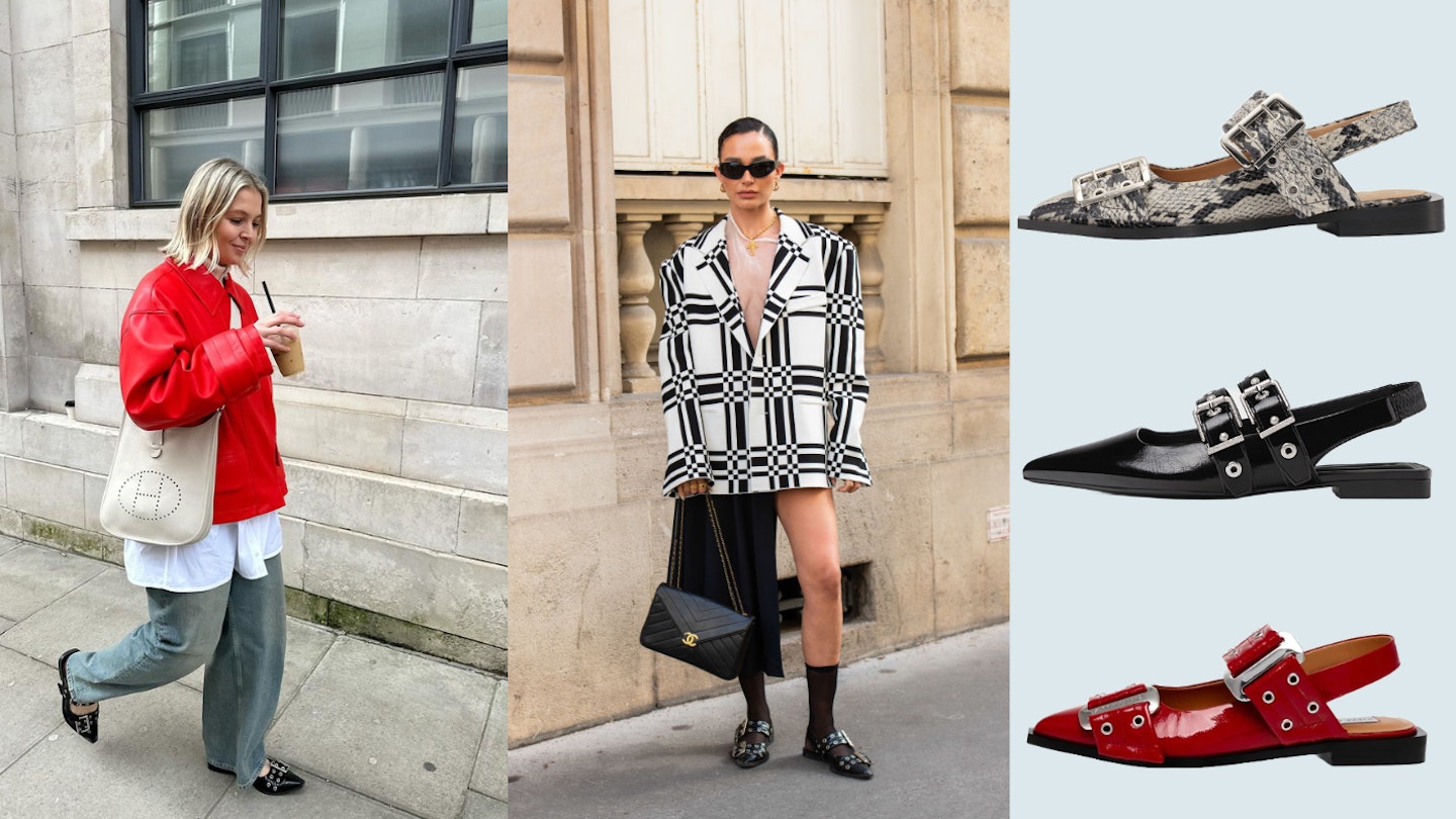 The best Ganni Buckle Ballerina dupes, from just £29.99