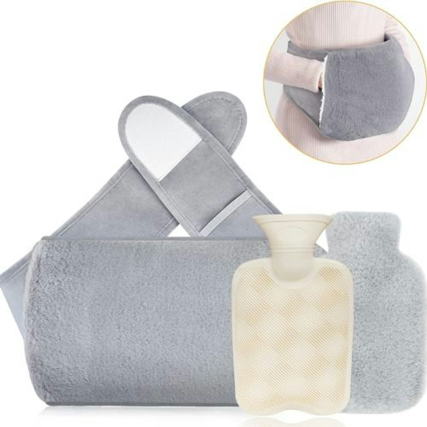 AQhui Hot Water Bottle with Waist Cover