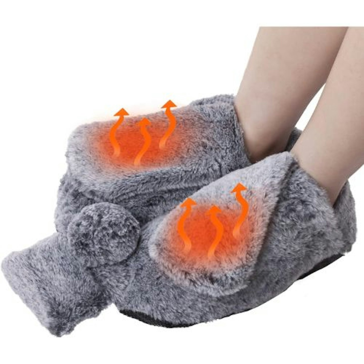 WARMTUYO Foot Warmer, Hot Water Bottle for Feet