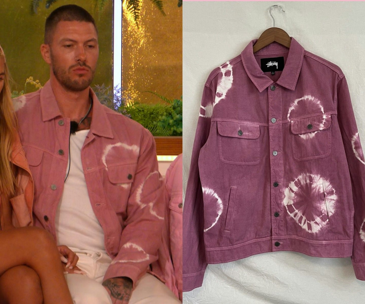 Adam's Stussy Pink Jacket