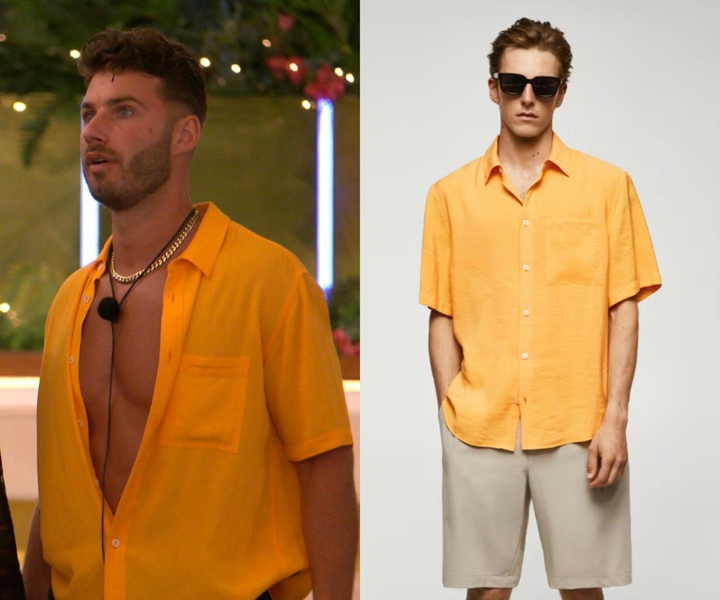 Josh's Yellow Shirt